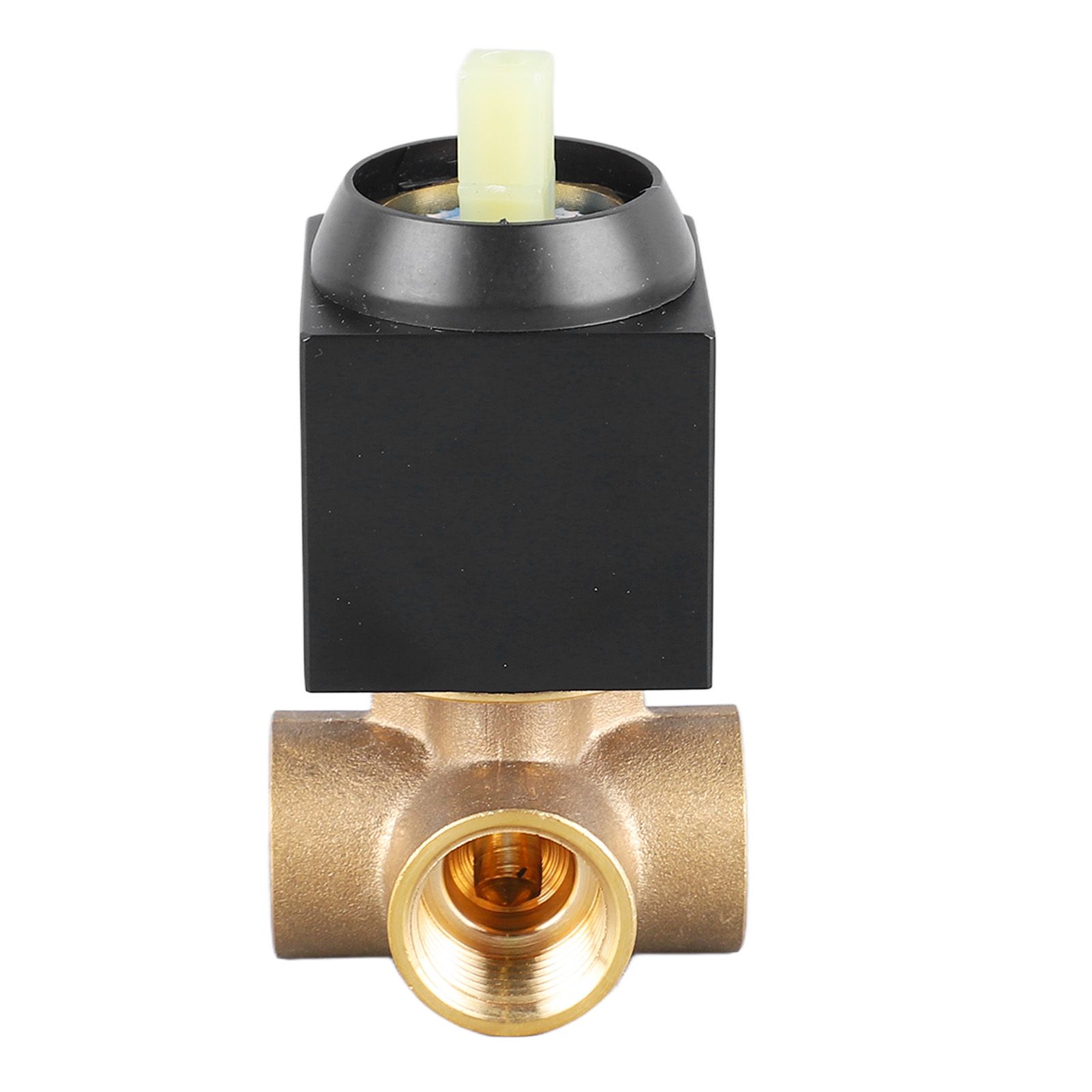 Shower Mixer Valve Wall Mount Concealed Rough In Kit Bathroom Tub Copper Faucet Single Function Square 3 Way Black - Image 6