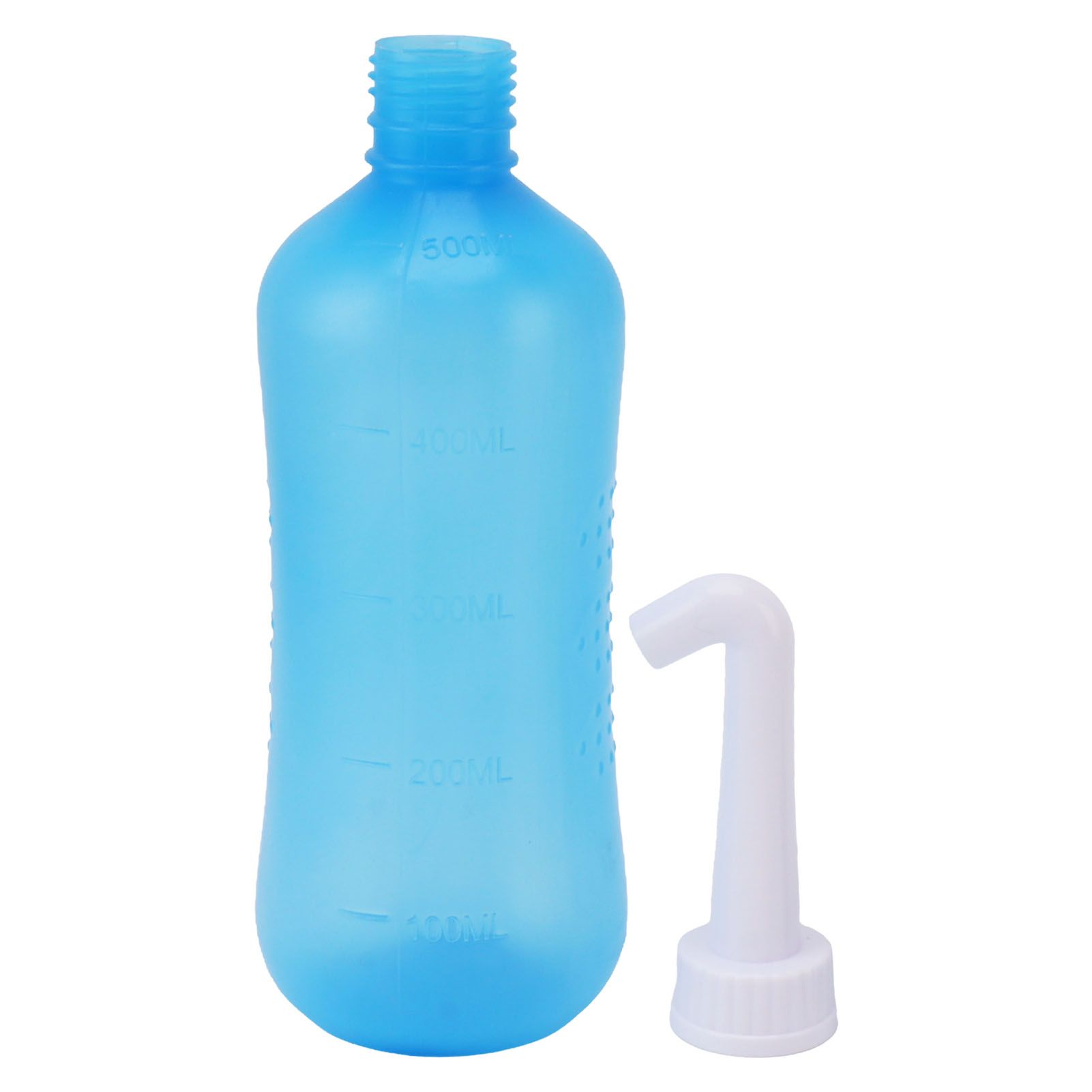 Nasal Irrigation Manual Sinus Rinse Bottle Pressure Nose Wash Cleaner for Children Adults Kids 500ml+ Single Hole Head - Image 2