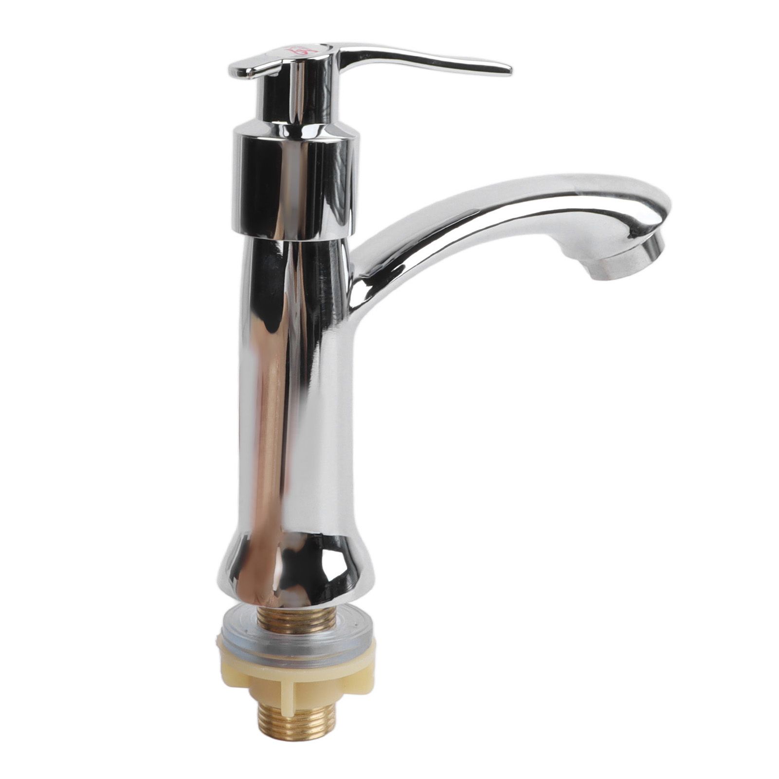 Single Cold Water Tap Water Saving Easy Control Water Flow Minimalist Modern Zinc Alloy Bathroom Sink Faucet - Image 6