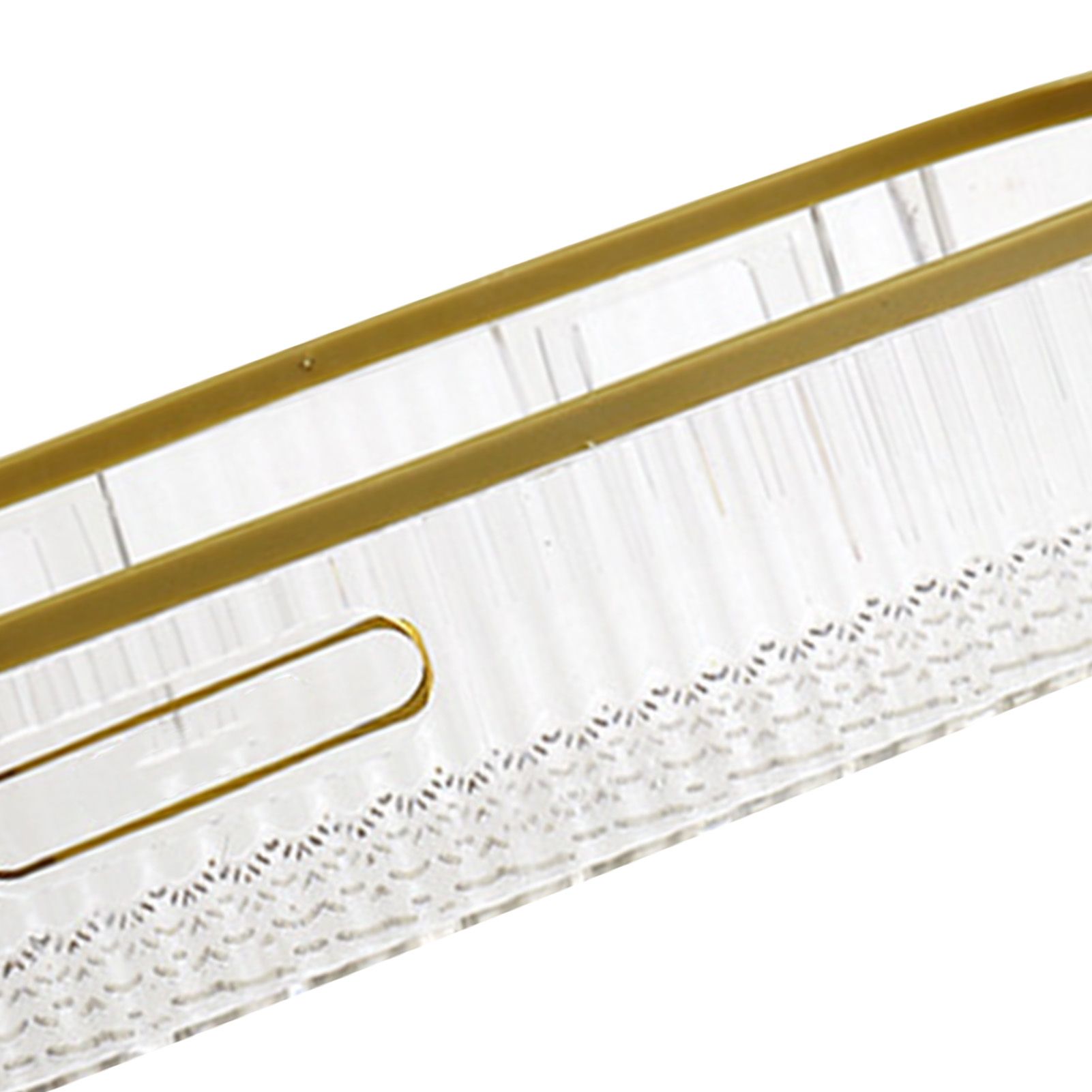 Wall Mounted Storage Rack Punch Free Shower Caddy Shelf Bathroom No Drilling Storage Rack for Household Long Strip ‑ Transparent - Image 8