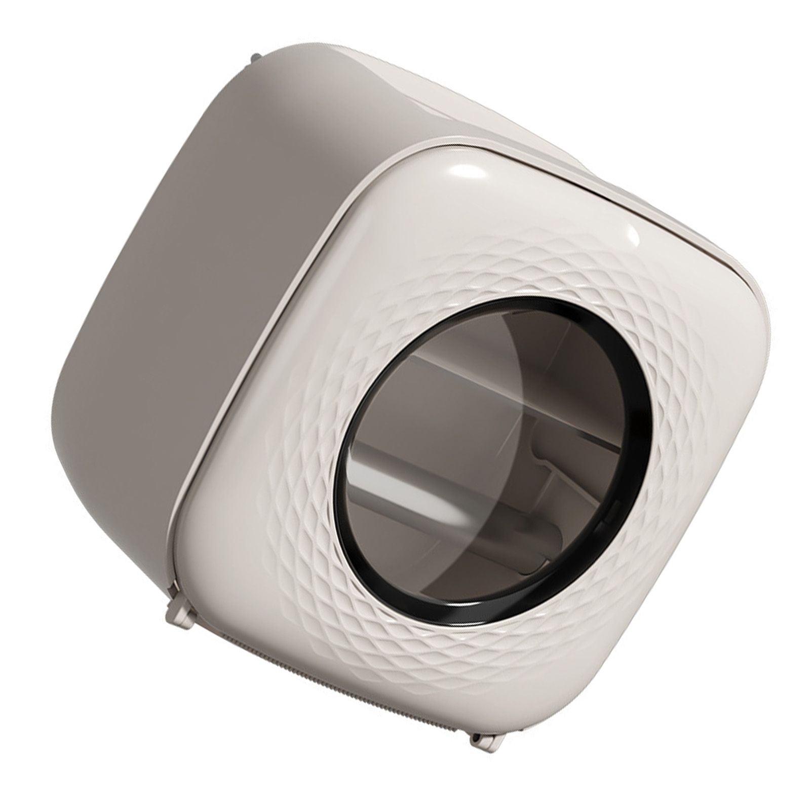 Toilet Paper Bathroom Set Box Punch Free Waterproof for Tissue Wall Mounted Decoration Light Khaki - Image 5