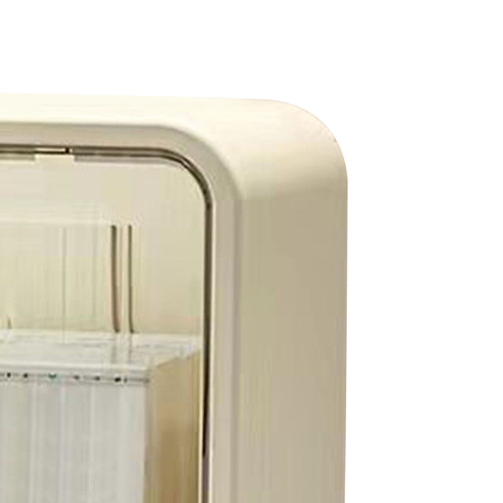 Tissue Box Cover Wall Mounted 2 in 1 Waterproof Tissue Holder Dispenser Box Cover for Bathroom Transparent White - Image 8
