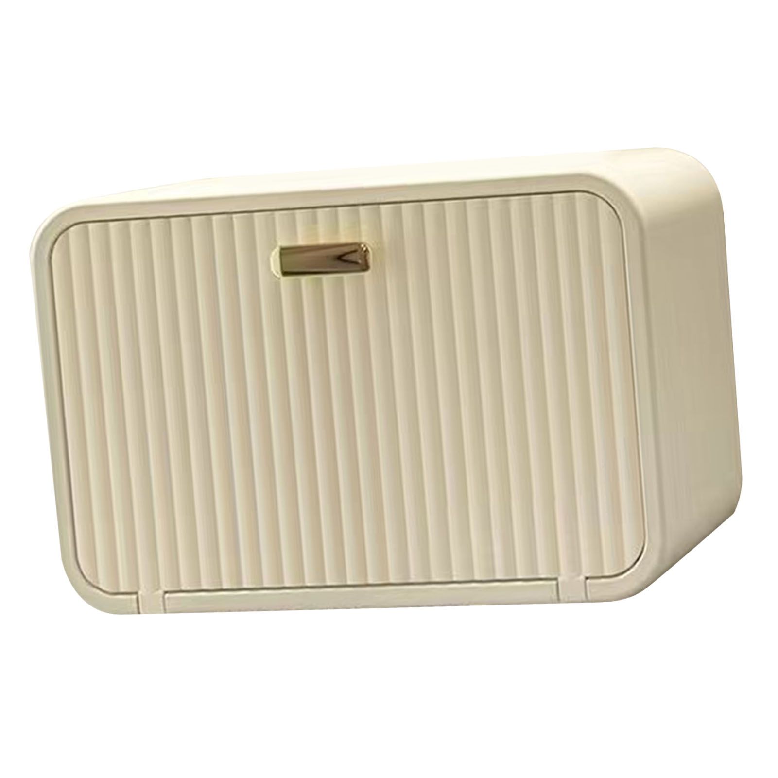 Tissue Box Cover Wall Mounted 2 in 1 Waterproof Tissue Holder Dispenser Box Cover for Bathroom Milky White - Image 6