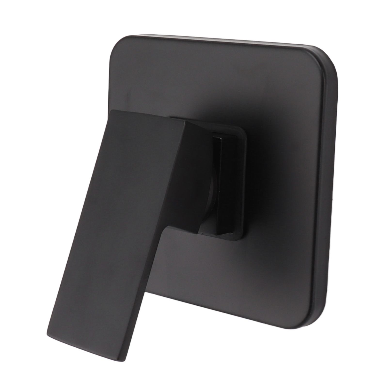 Shower Valves Wall Mount Copper Faucet Shower Rough In Valve Bathroom Trim Kit Single Handle Tub Shower Valve Mixer Black - Image 7