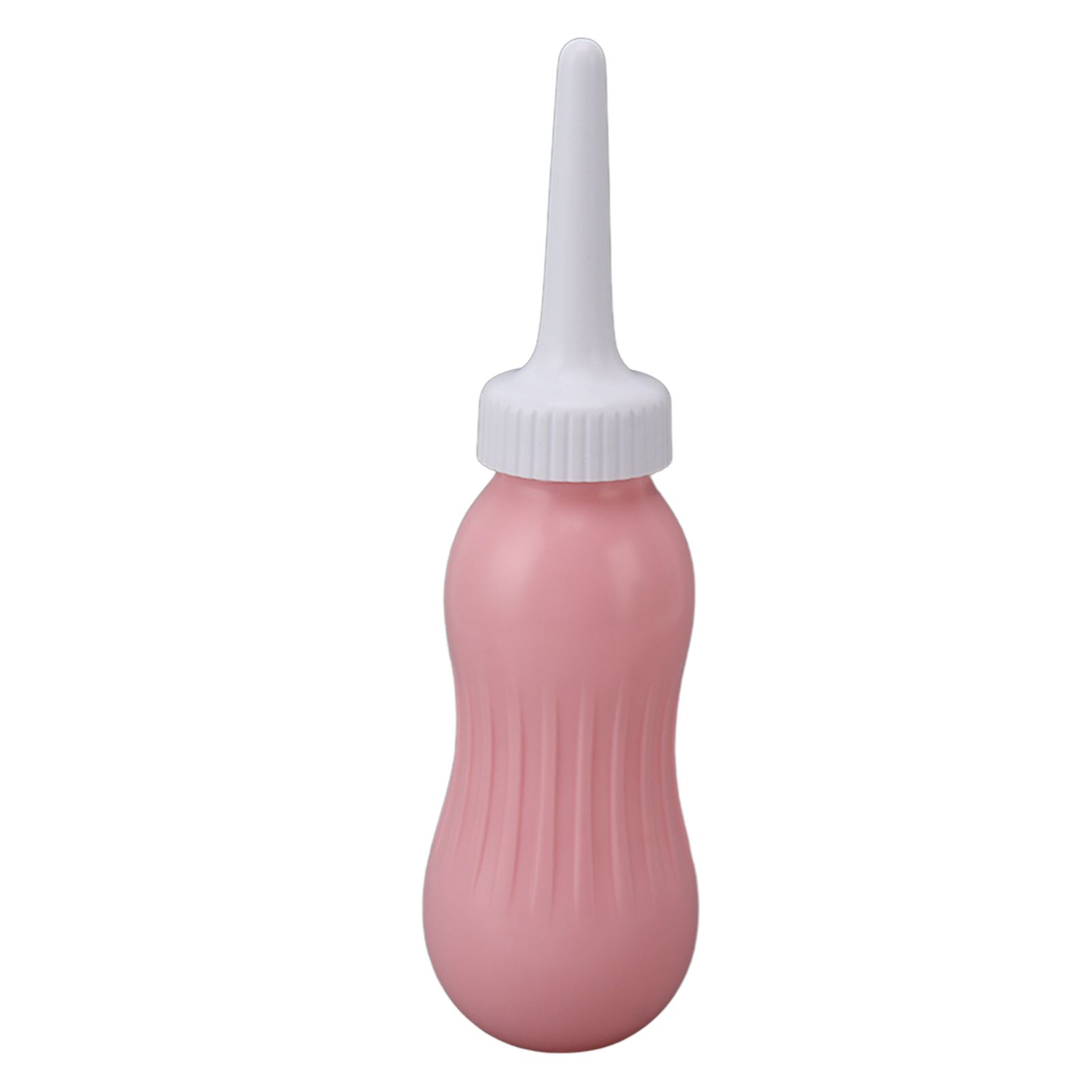 Portable Bidet Sprayer Heavy Injection 500ml Silicone Handheld Bidet Enema Bulb for Women Maternity Peach Pink - Image 4