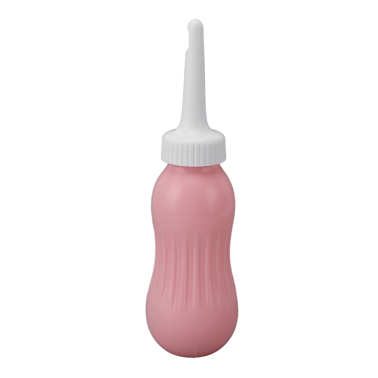 Portable Bidet Sprayer Heavy Injection 500ml Silicone Handheld Bidet Enema Bulb for Women Maternity Peach Pink - Image 5