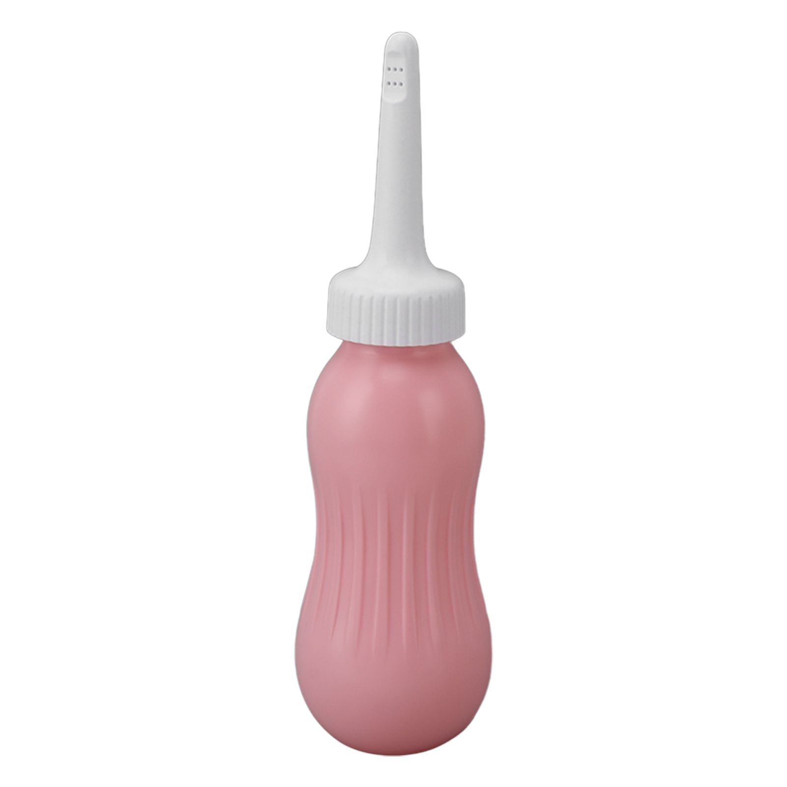 Portable Bidet Sprayer Heavy Injection 500ml Silicone Handheld Bidet Enema Bulb for Women Maternity Peach Pink - Image 6