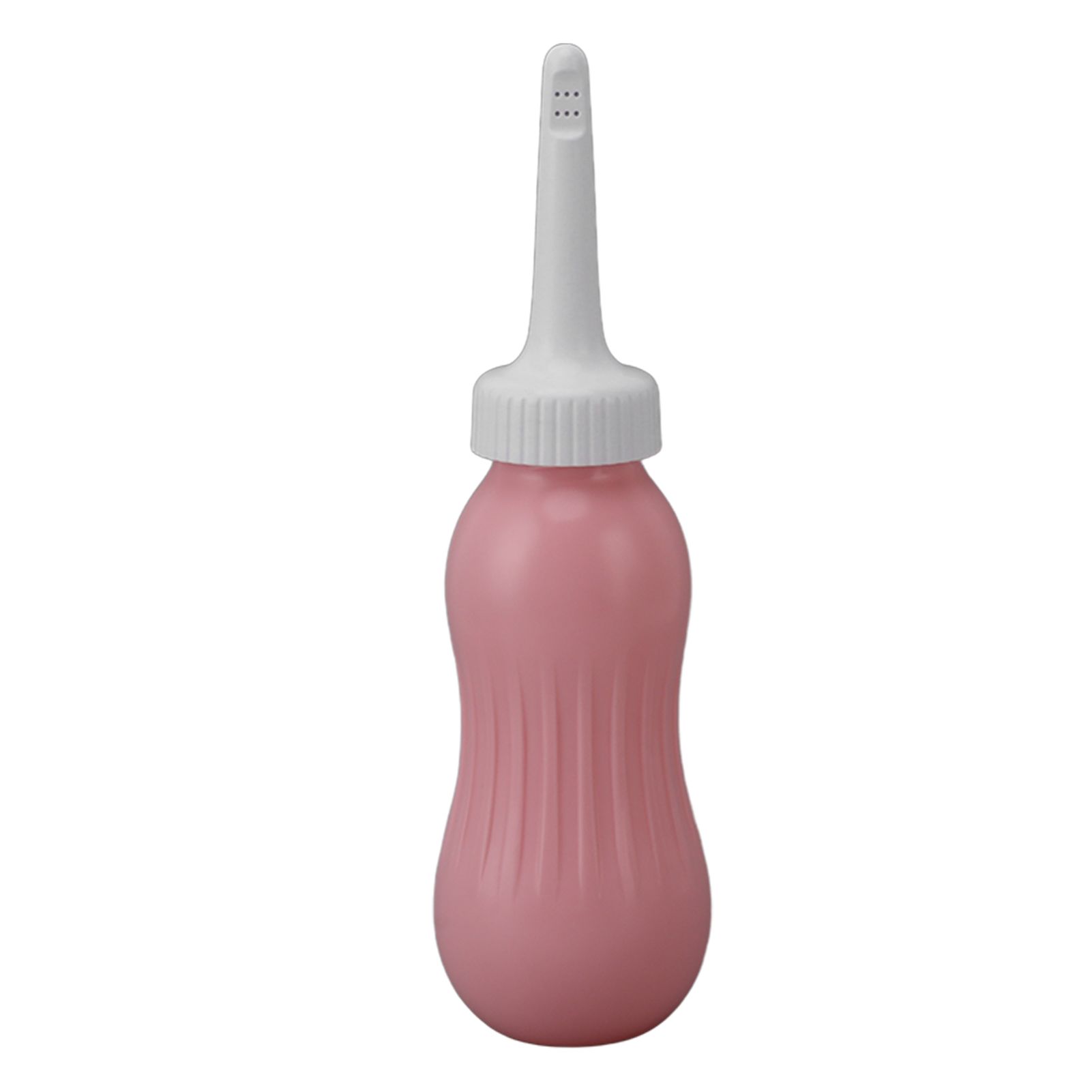 Portable Bidet Sprayer Heavy Injection 500ml Silicone Handheld Bidet Enema Bulb for Women Maternity Peach Pink - Image 7
