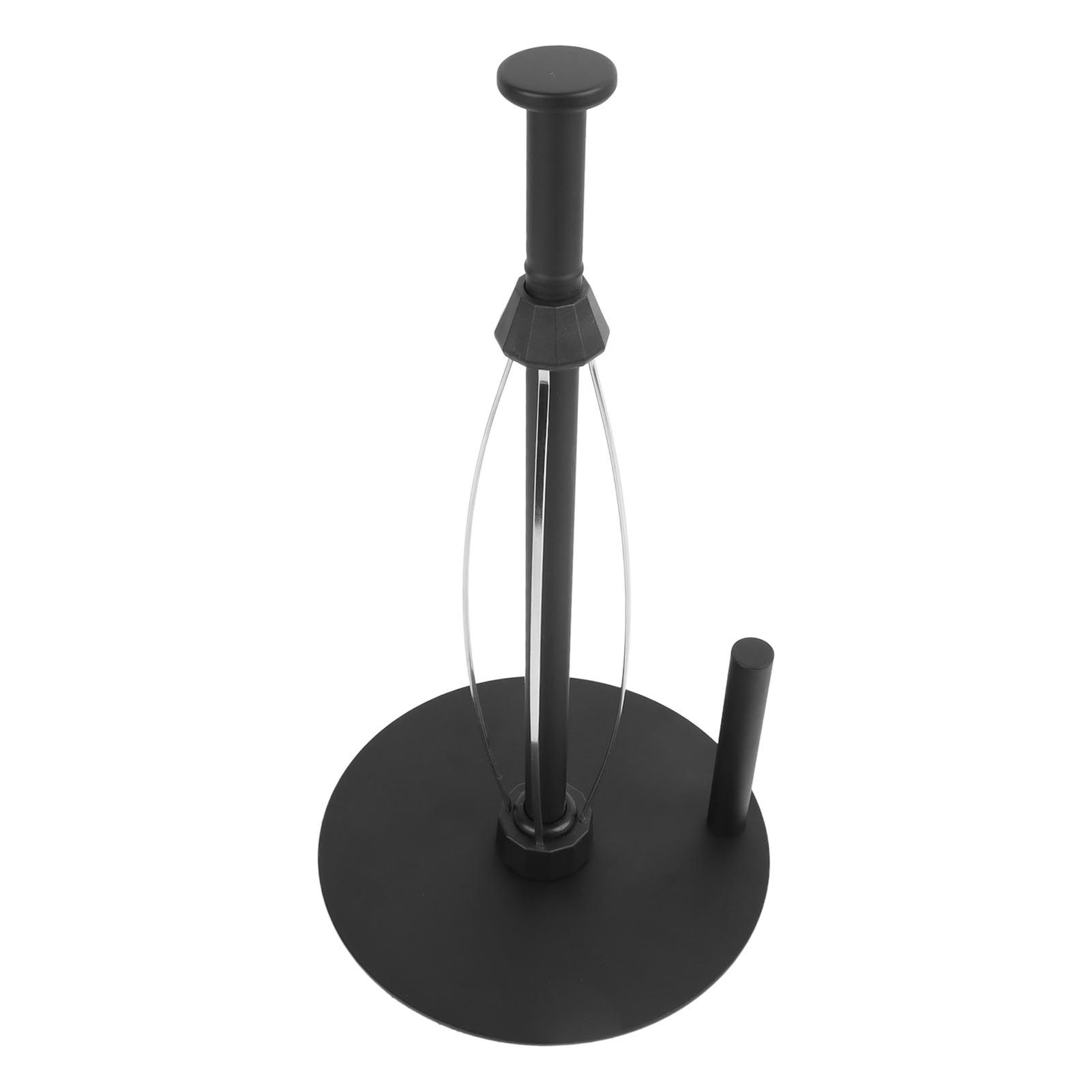 Paper Towel Holder Countertop Stainless Steel Black Perfect Tear Paper Towel Roll Holders for Bathroom Kitchen - Image 7