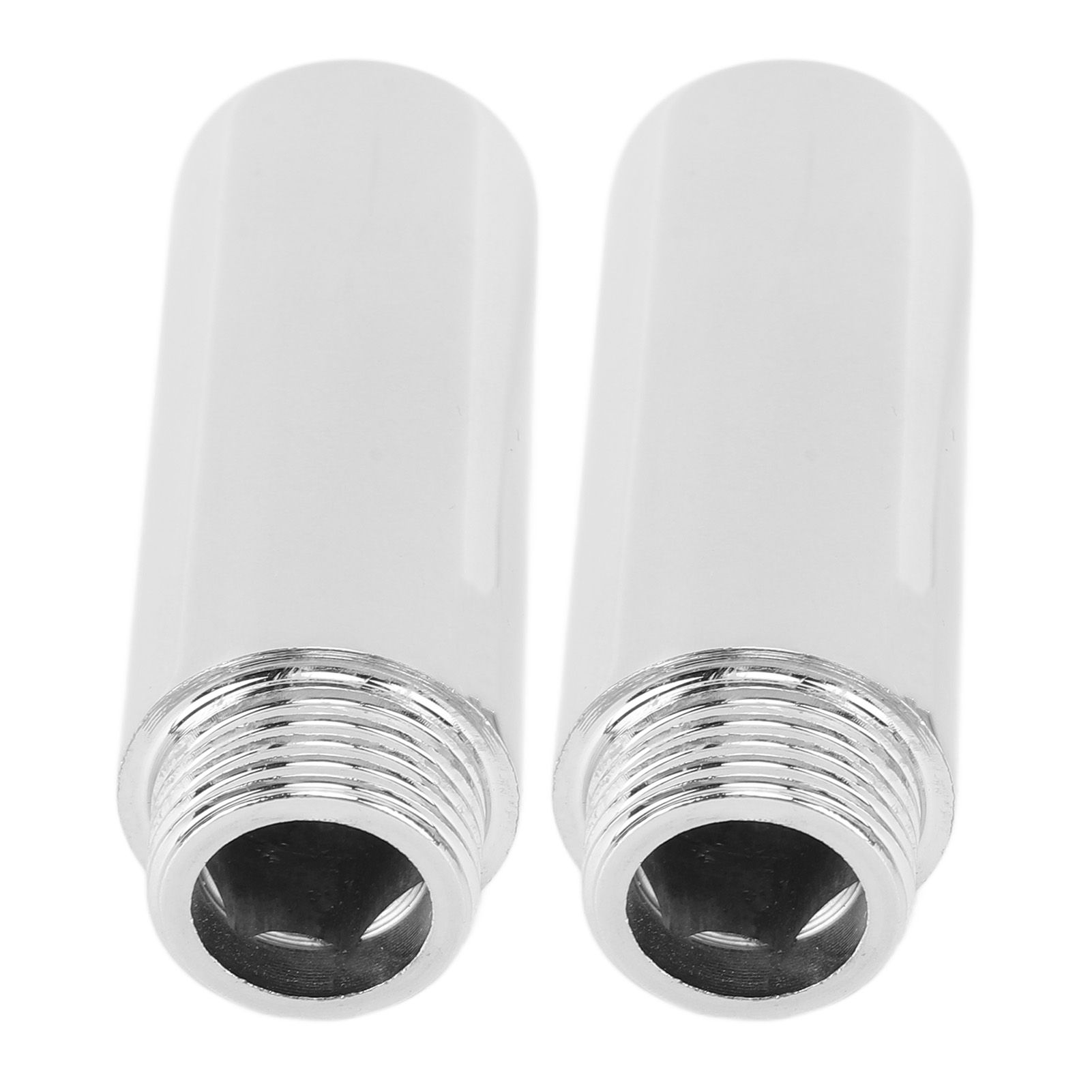 2PCS Shower Arm Extension Stainless Steel Chrome Plating Shower Head Extension Pipe for Bathroom 6.1cm/2.4in - Image 6