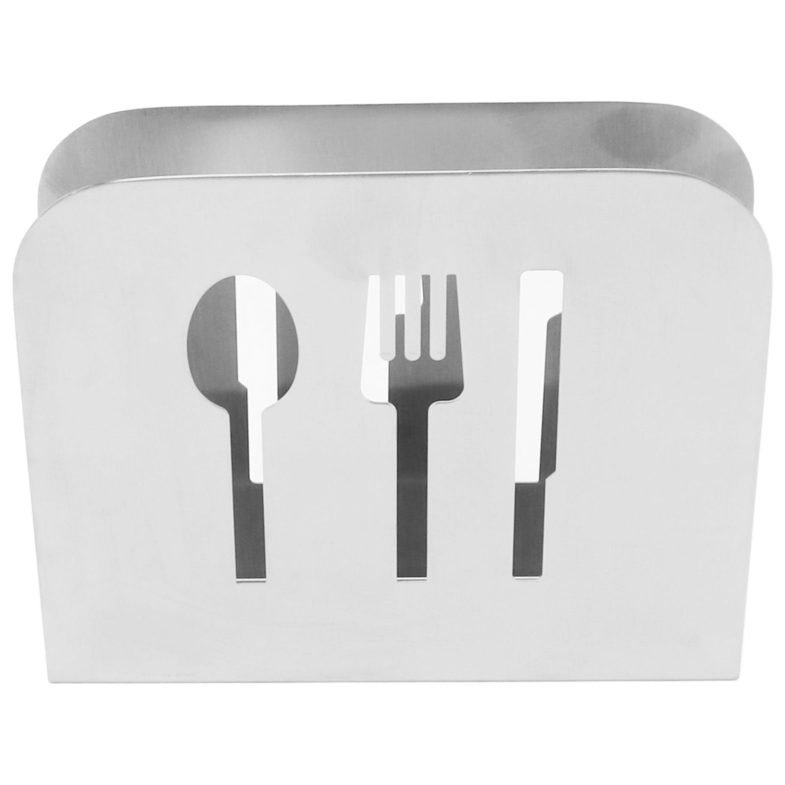 Napkin Holder Napkin Dispenser Stainless Steel Minimalist Compact Easy Maintenance Napkin Rack for Hotel Restaurant - Image 1
