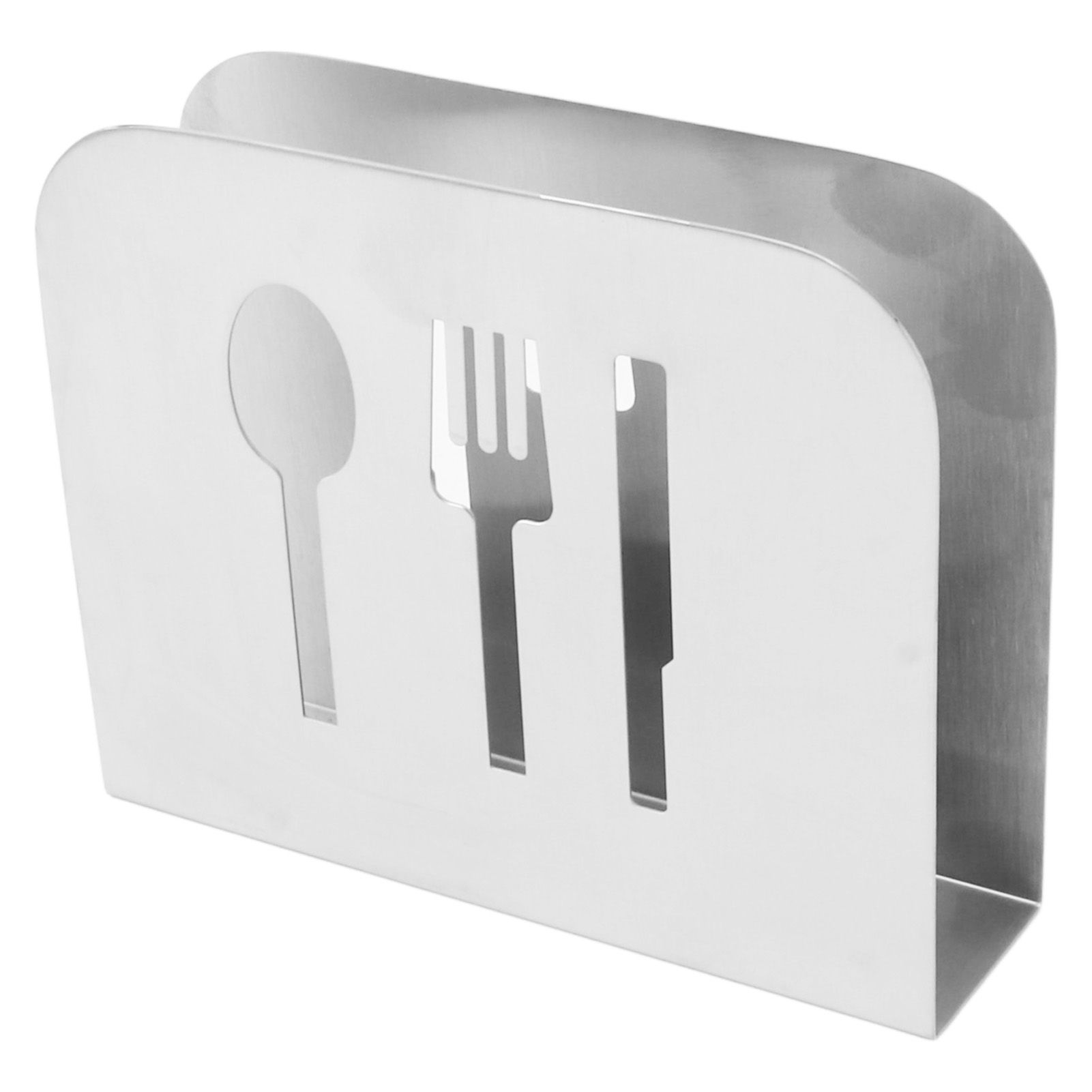 Napkin Holder Napkin Dispenser Stainless Steel Minimalist Compact Easy Maintenance Napkin Rack for Hotel Restaurant - Image 2