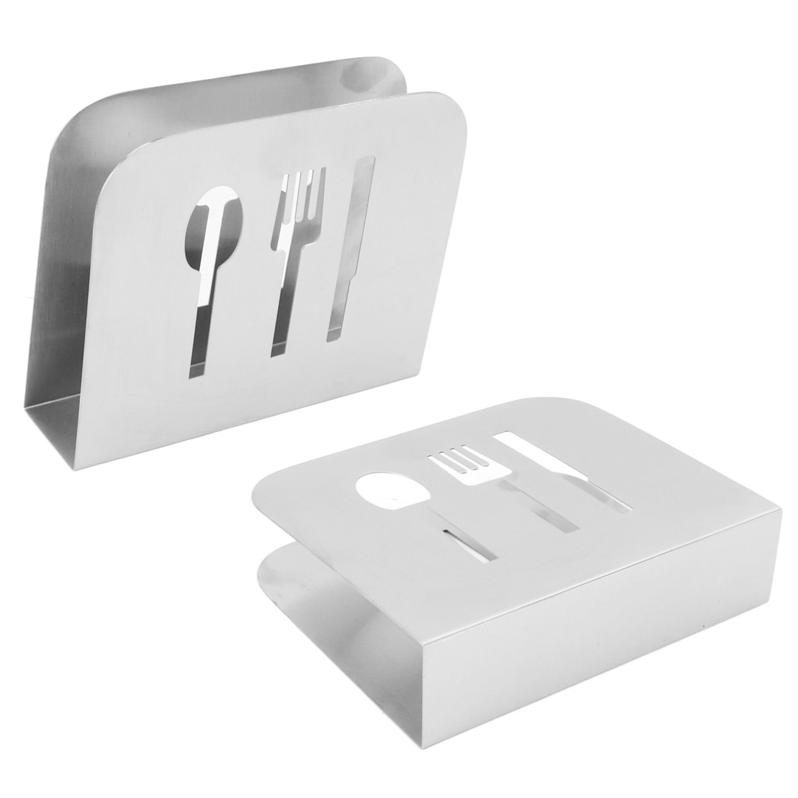 Napkin Holder Napkin Dispenser Stainless Steel Minimalist Compact Easy Maintenance Napkin Rack for Hotel Restaurant - Image 8