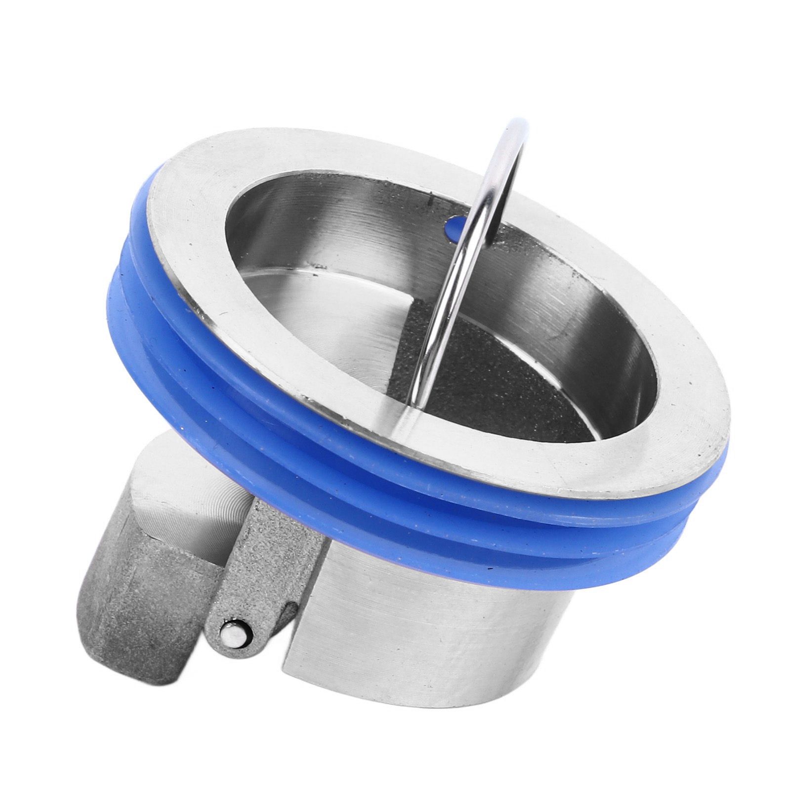 Floor Drain Sewer Core Silver Rapid Drainage Anti Slip Easy to Clean Toilet Floor Drain Deodorizing Core for Kitchen Bathroom - Image 1
