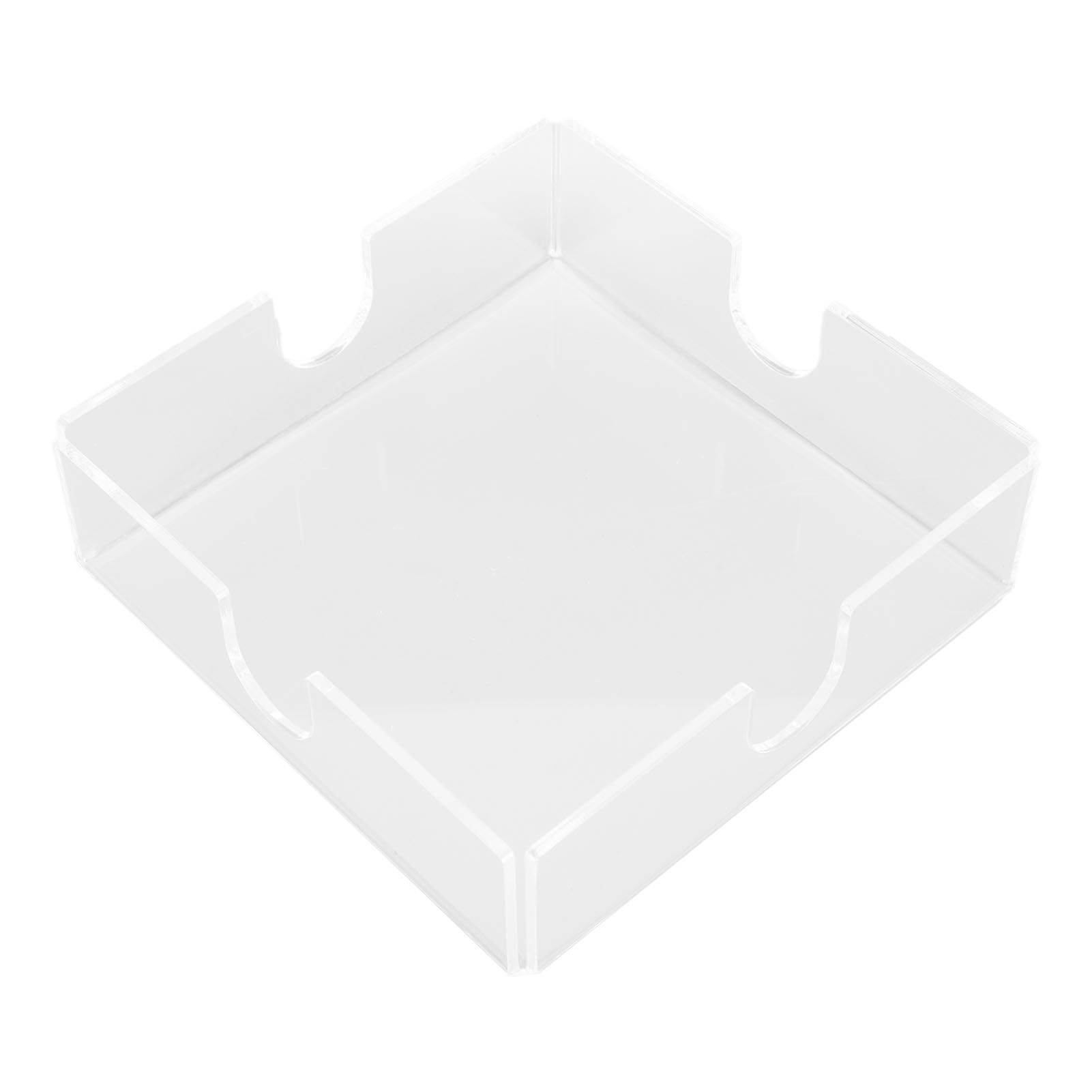 Acrylic Napkin Holder Square Elegant Clear Tabletop Tissue Dispenser for Kitchen Restaurant Bar - Image 5