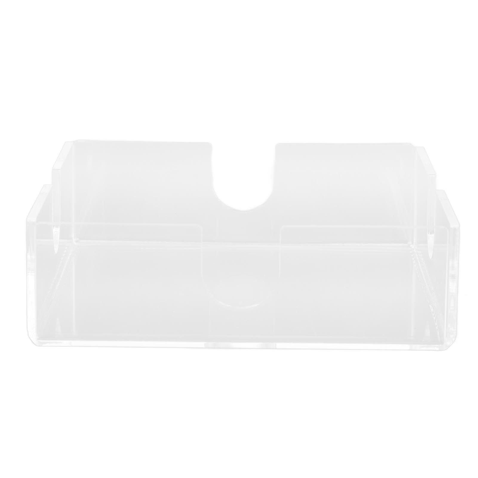 Acrylic Napkin Holder Square Elegant Clear Tabletop Tissue Dispenser for Kitchen Restaurant Bar - Image 8