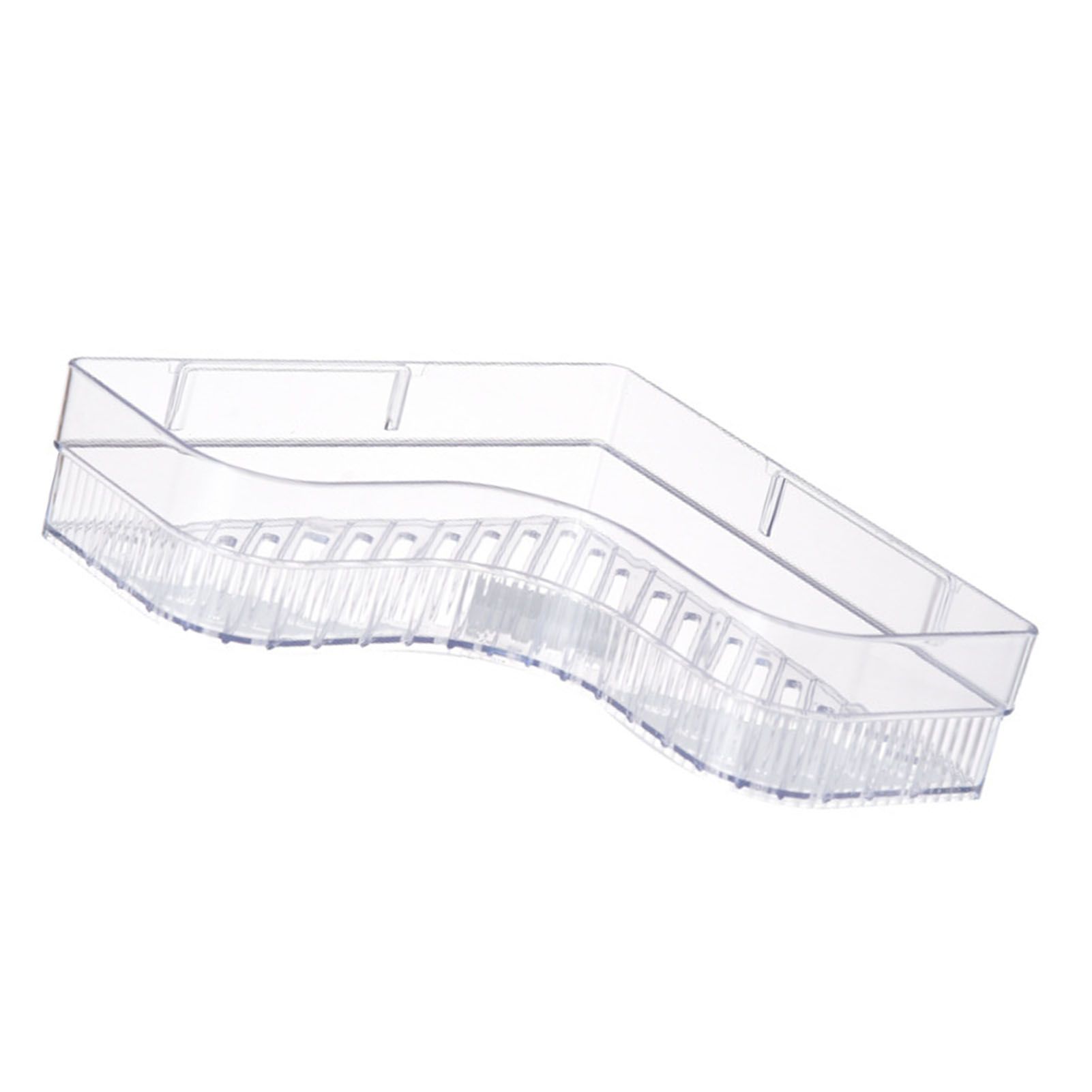 Shower Corner Shelf Plastic Corner Shower Caddy Wall Mounted Shower Organizer for Bathroom Toilet Crystal White - Image 4