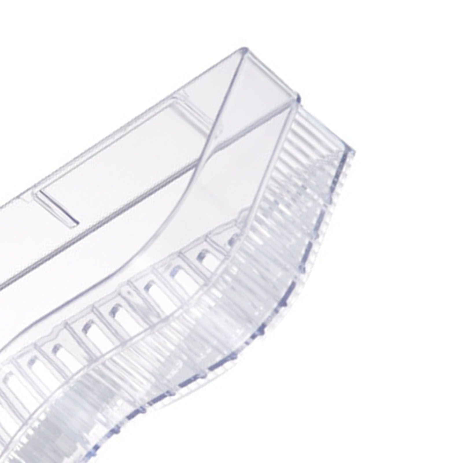 Shower Corner Shelf Plastic Corner Shower Caddy Wall Mounted Shower Organizer for Bathroom Toilet Crystal White - Image 7