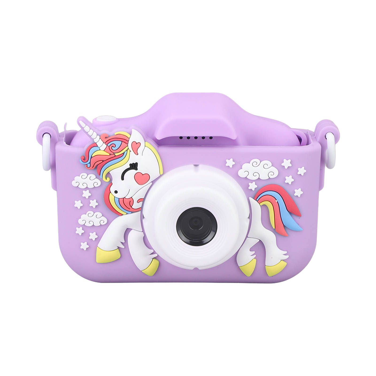 Kids Camera Dual Camera 2.0in IPS Screen 1080P Video Camera Toy with 32G Memory Card Purple - Image 5