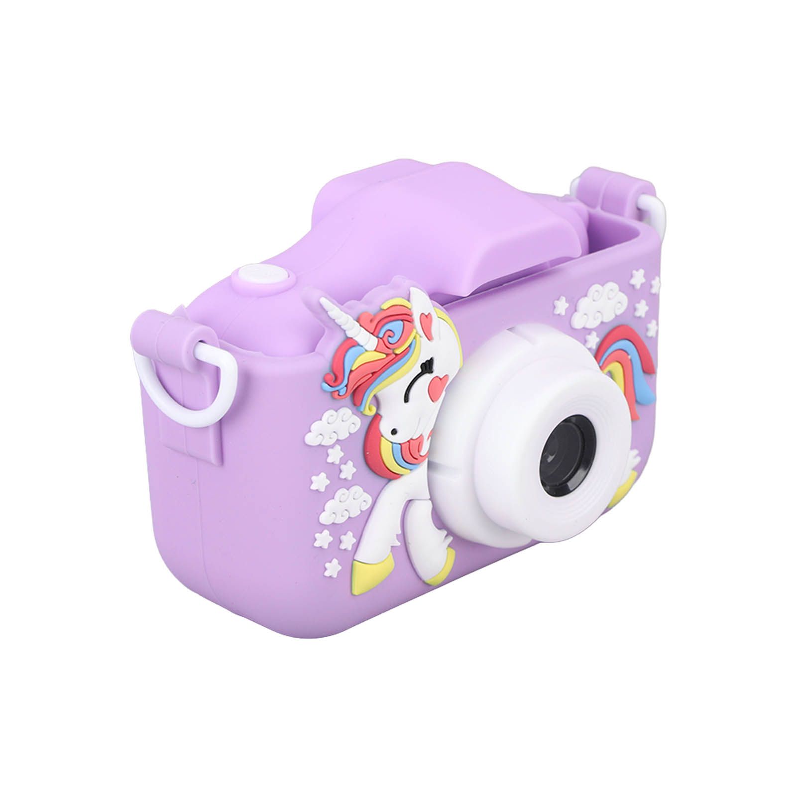 Kids Camera Dual Camera 2.0in IPS Screen 1080P Video Camera Toy with 32G Memory Card Purple - Image 7