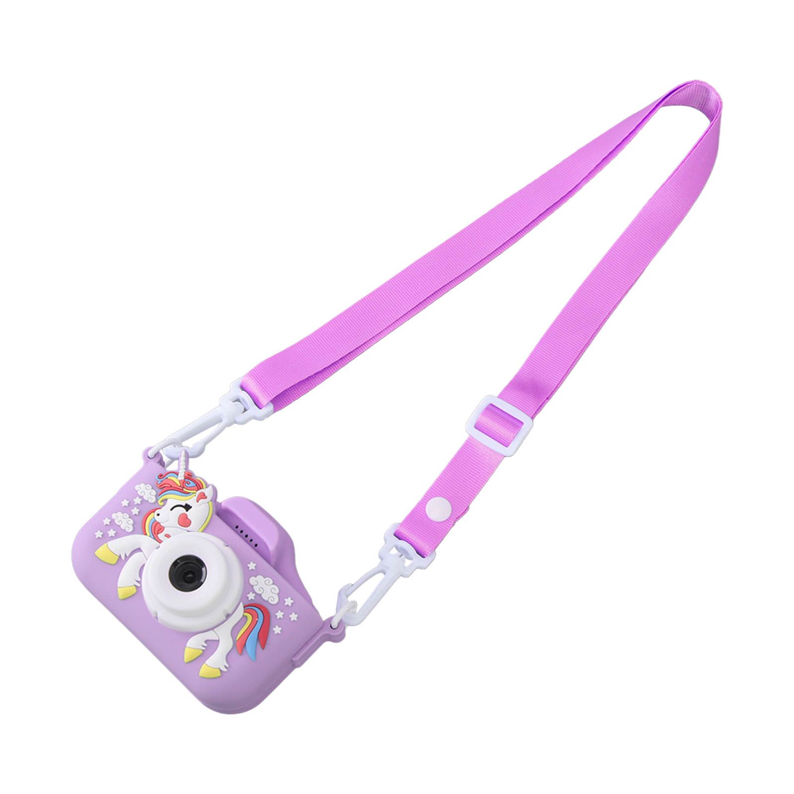 Kids Camera Dual Camera 2.0in IPS Screen 1080P Video Camera Toy with 32G Memory Card Purple - Image 8