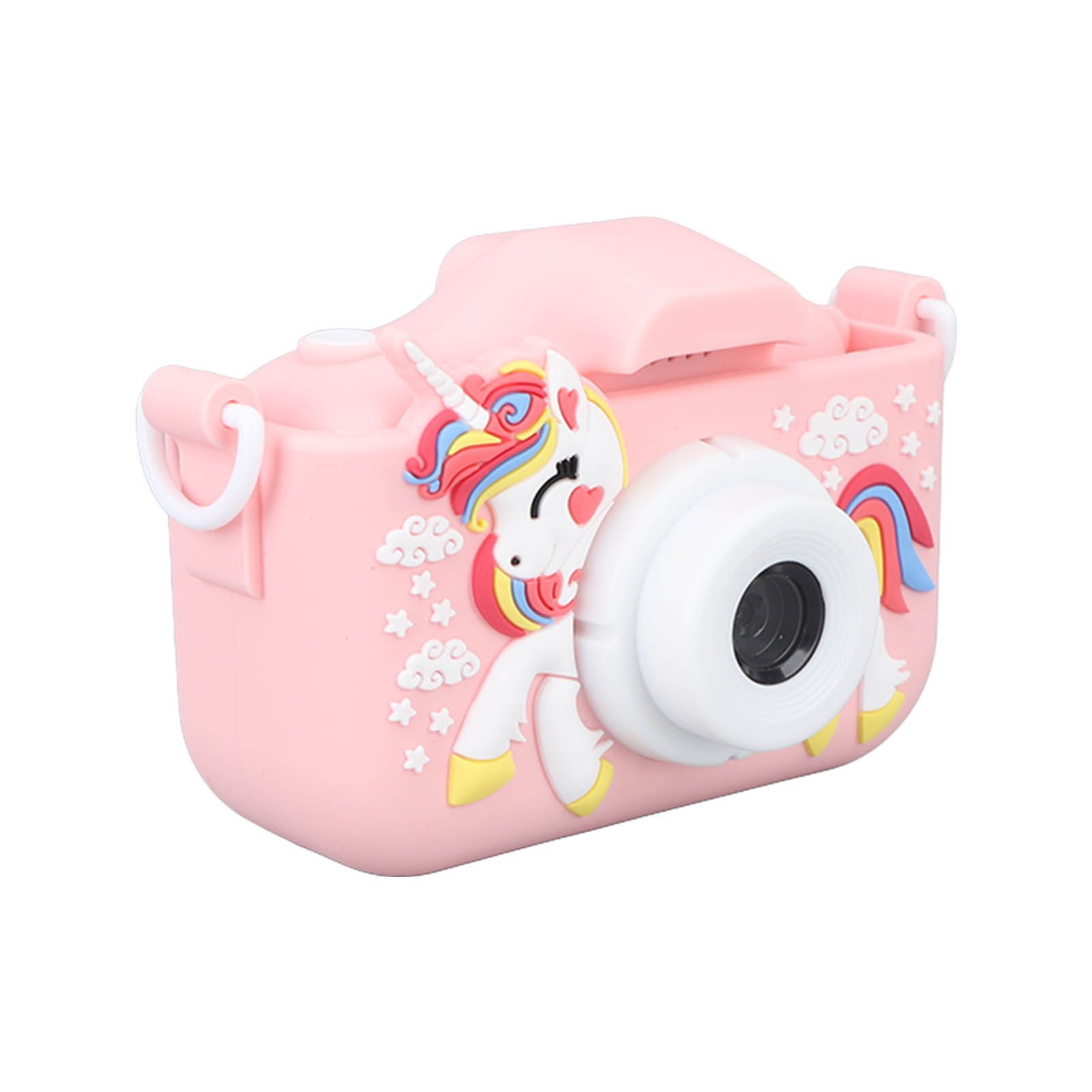 Kids Camera Dual Camera 2.0in IPS Screen 1080P Video Camera Toy with 32G Memory Card Pink - Image 7