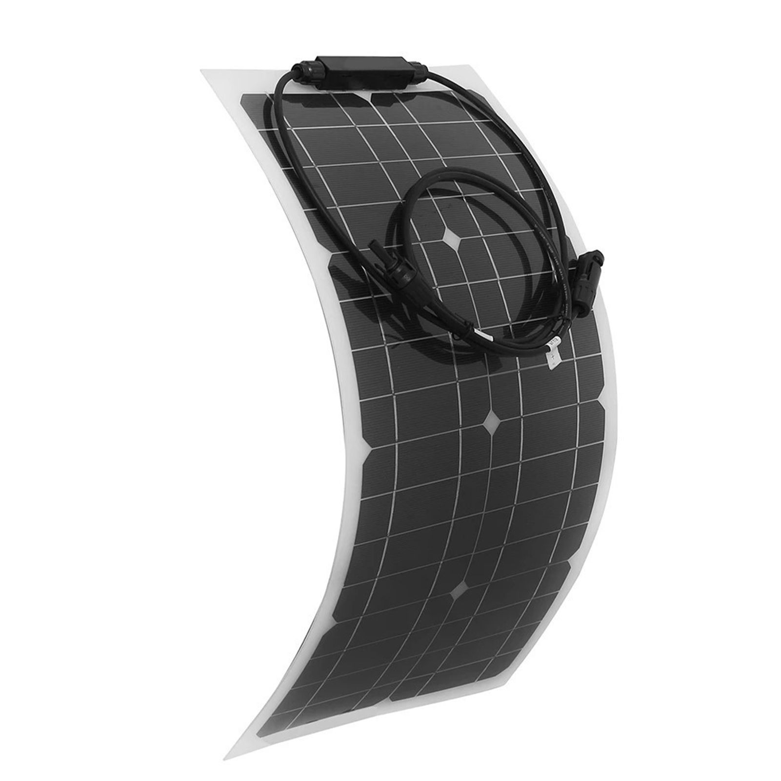 100W 100 Watt Portable Solar Panel Flexible Outdoor RV Boat Solar Panel Power Supply - Image 5