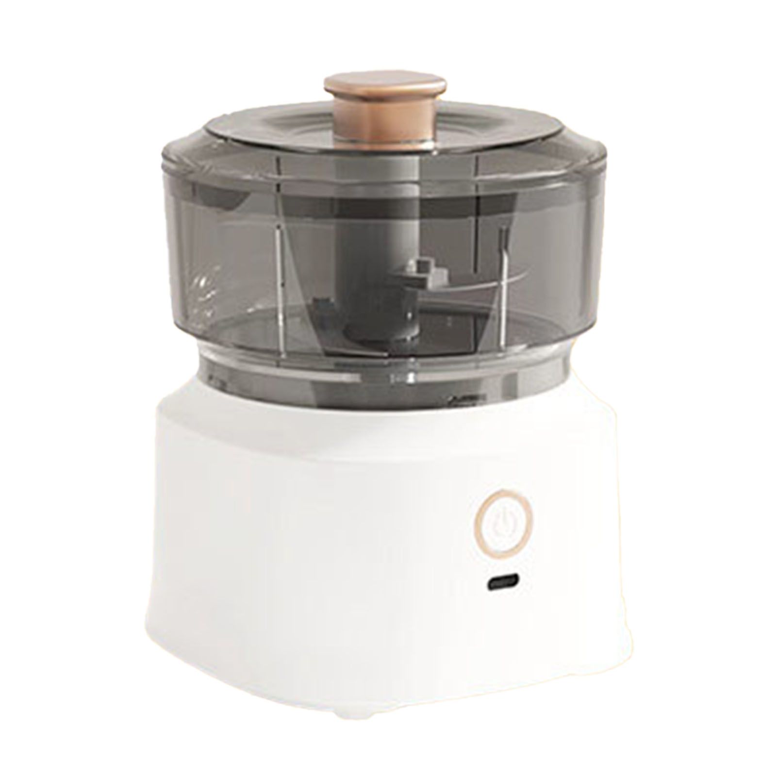 Electric Meat Chopper Grinder Blender Multifunctional Stainless Steel Blades Efficient Safe Food Blender for Kitchen White - Image 1