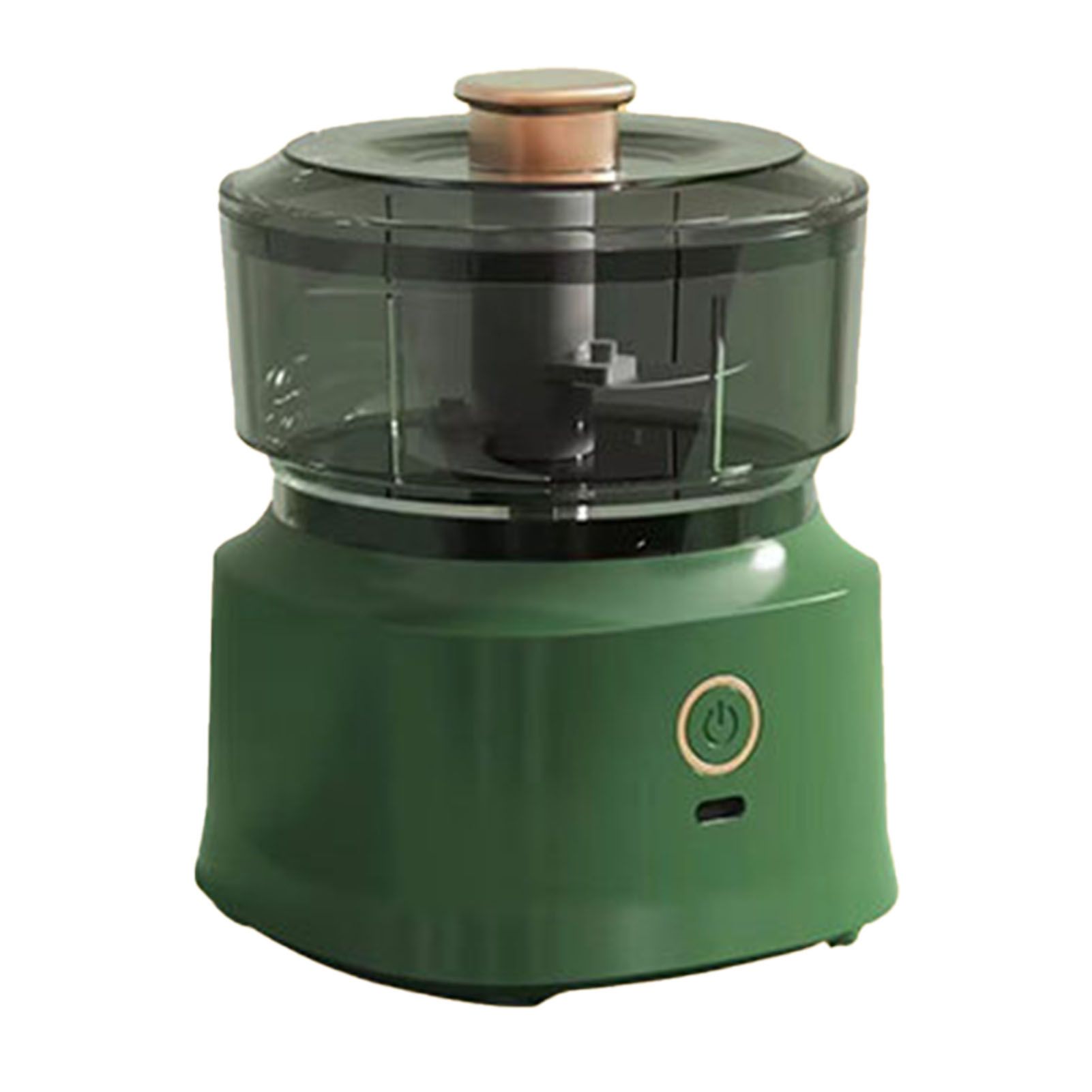 Electric Meat Chopper Grinder Blender Multifunctional Stainless Steel Blades Efficient Safe Food Blender for Kitchen Light Green - Image 1