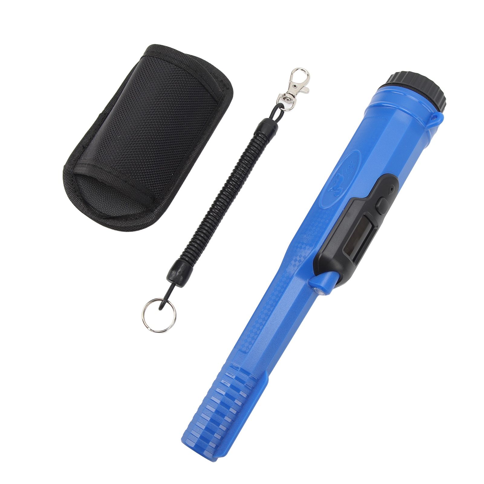 Metal Detector Outdoor Treasure Hunting Expedition Detector Bar Waterproof High Sensitivity Positioning Pointer Blue and Black - Image 3