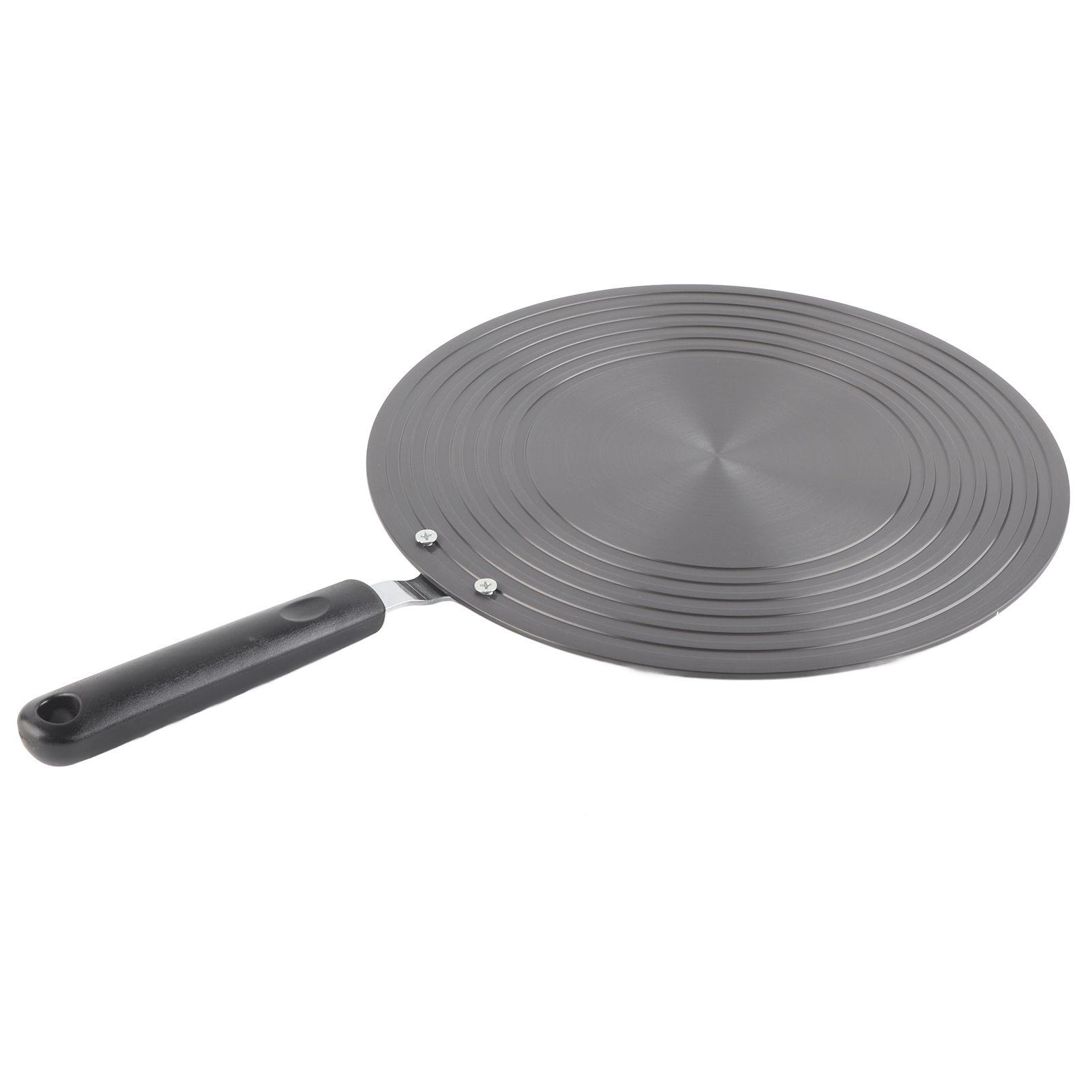 Cooking Heat Conduction Plate with Handle 6mm Aluminum Alloy Heat Diffuser Plate for Defrosting Food 24cm / 9.4in - Image 2