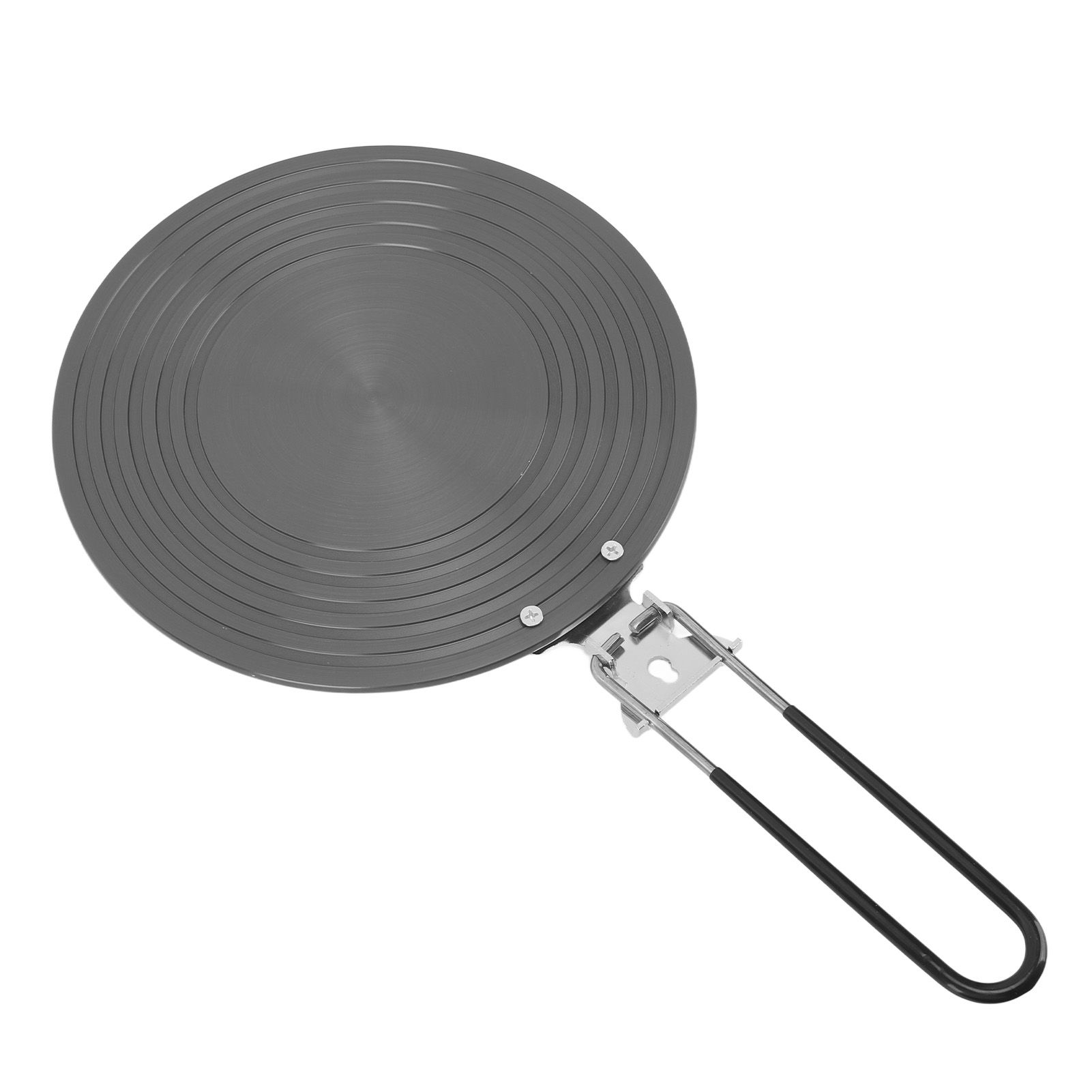 Heat Conduction Plate Aluminum Alloy Stove Top Heat Diffuser Reducer Flame Guard Simmer Plate with Detachable Handle for Kitchen 24cm/9.45in - Image 4