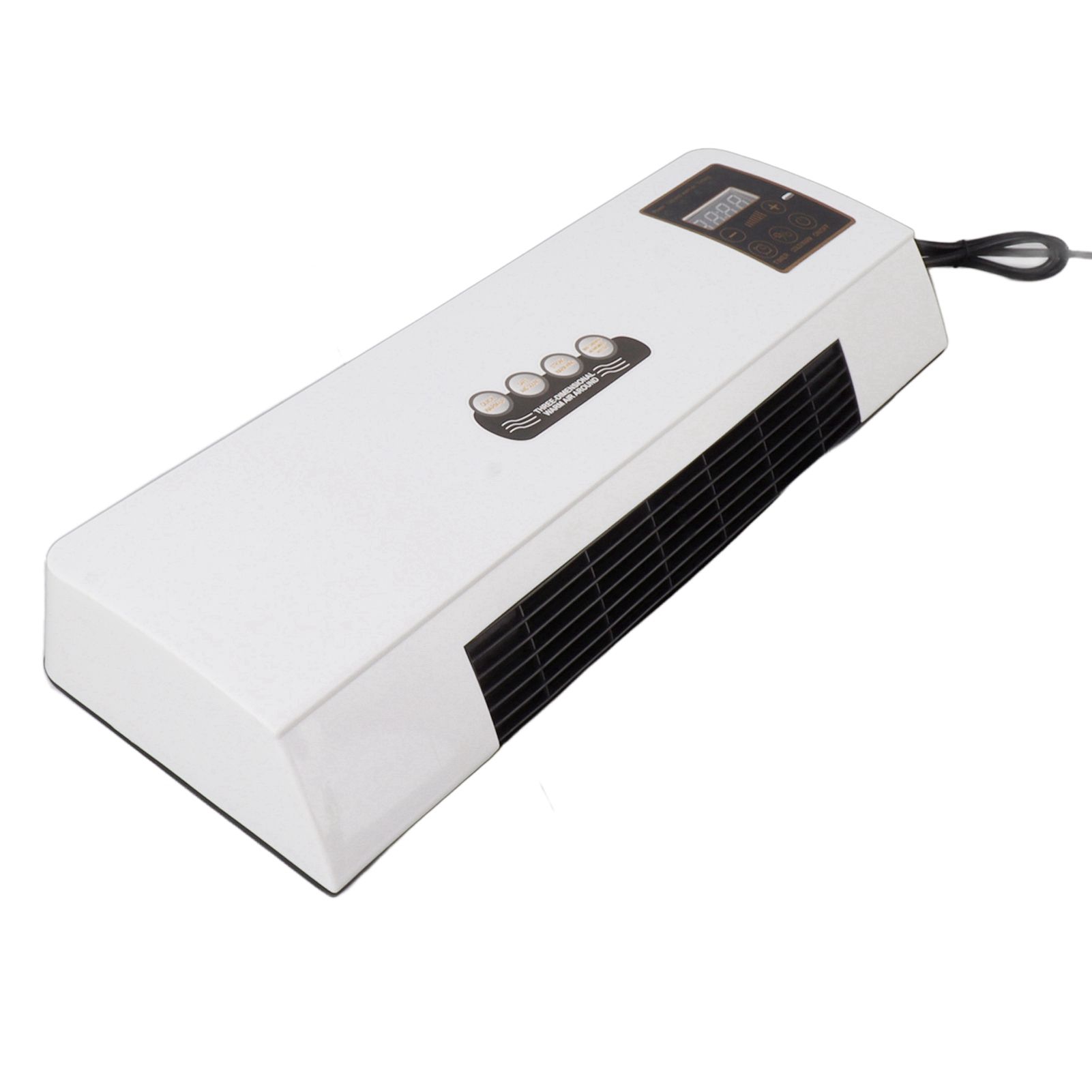 1800W Wall Mounted Air Conditioner Heater Electric Cooling Heating Machine PTC Heating Element Heater with Remote Control Timer for Bedroom Bathroom 220V English Version - Image 4