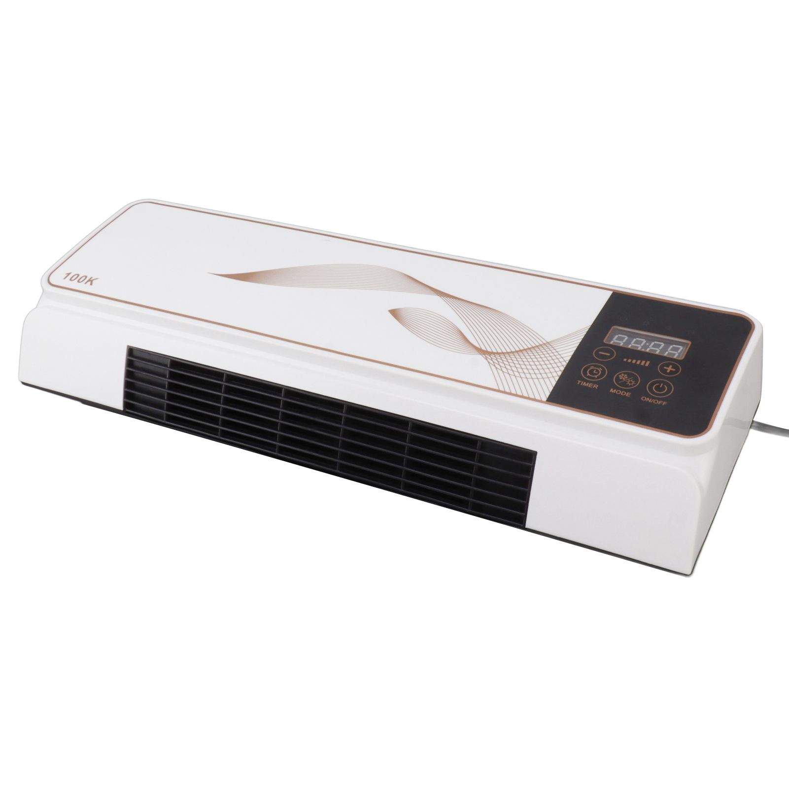 Electric Fan Heater ABS PP Wall Mounted Mini Heating Cooling Machine with Remote Control for Bedroom Bathroom Living Room 220V AU Plug - Image 3