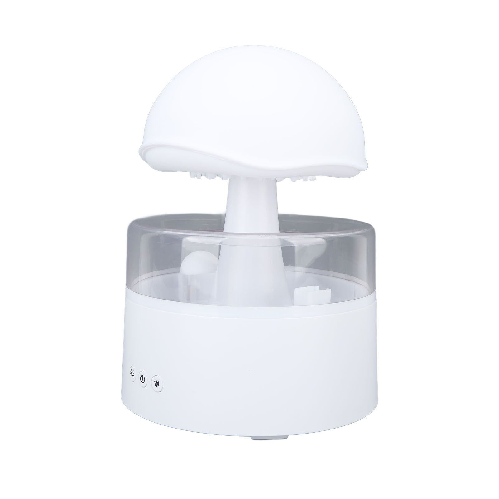 Rain Cloud Humidifier Multifunction Silent Moisturizing Water Drip Rain Cloud Diffuser with 7 Color Light 500ml - Image 4