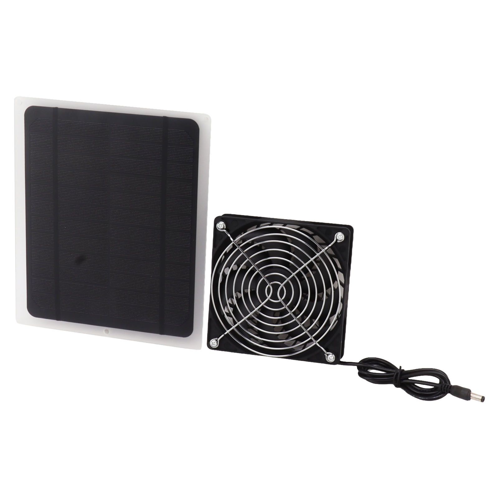Solar Panel Fan Kit 10W Weatherproof Solar Powered Fan Wall Mounted for Outside Small Chicken Coops Greenhouses Sheds - Image 3