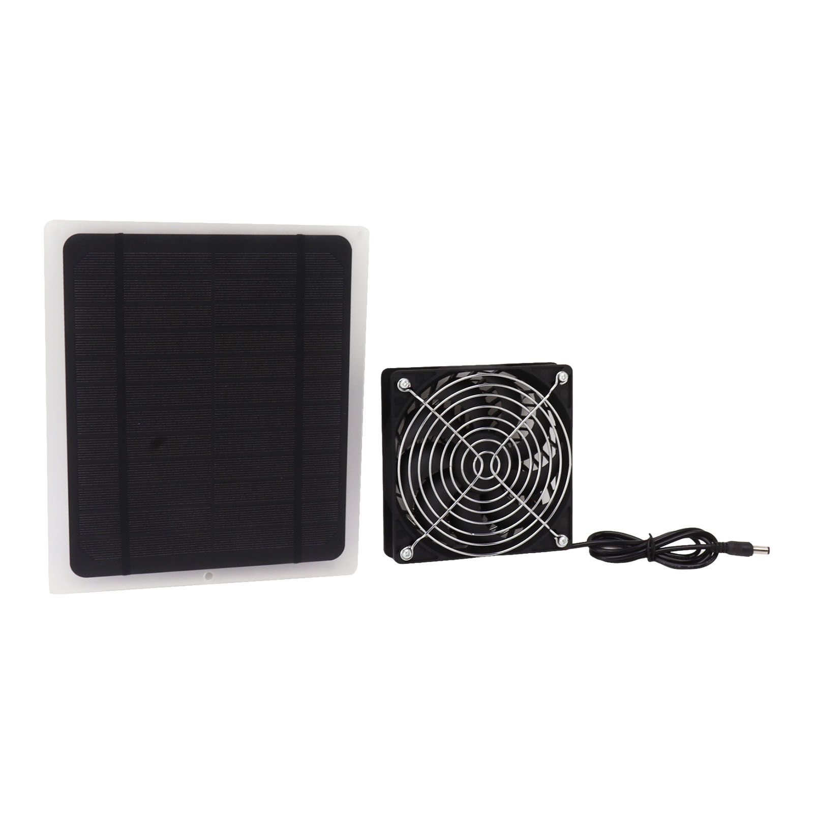 Solar Panel Fan Kit 10W Weatherproof Solar Powered Fan Wall Mounted for Outside Small Chicken Coops Greenhouses Sheds - Image 4