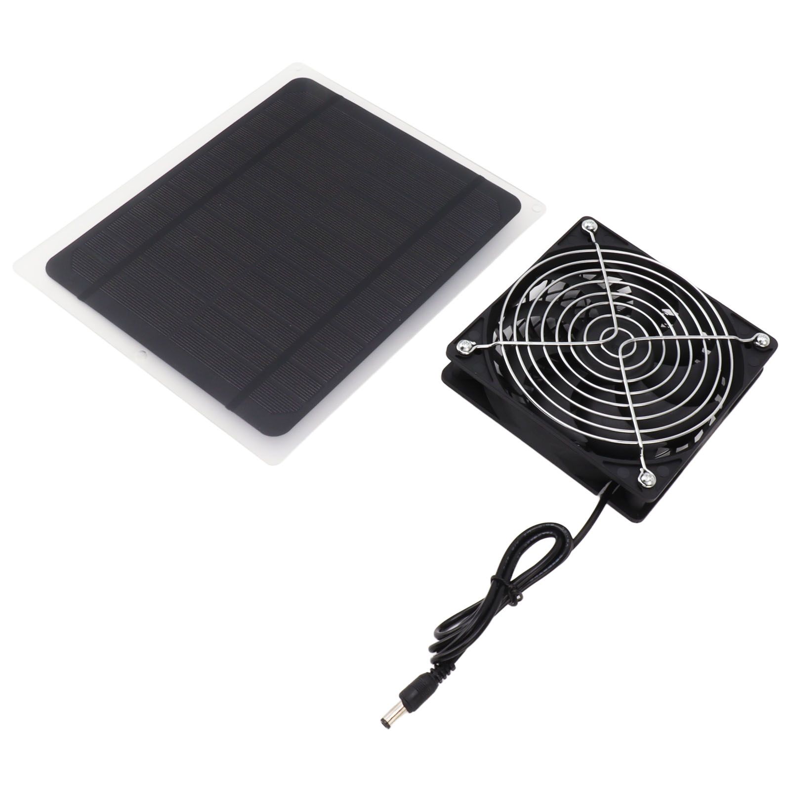 Solar Panel Fan Kit 10W Weatherproof Solar Powered Fan Wall Mounted for Outside Small Chicken Coops Greenhouses Sheds - Image 5