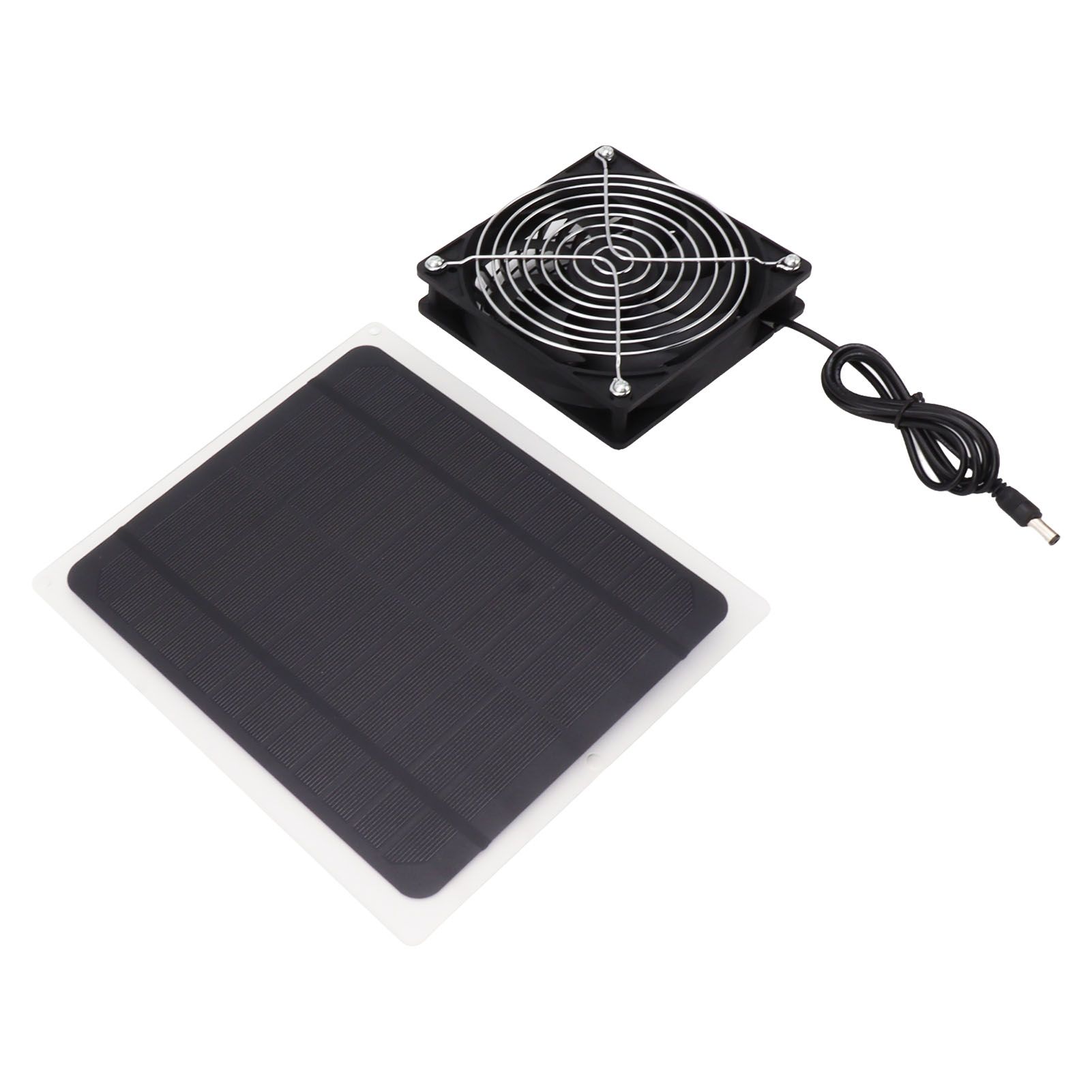 Solar Panel Fan Kit 10W Weatherproof Solar Powered Fan Wall Mounted for Outside Small Chicken Coops Greenhouses Sheds - Image 7