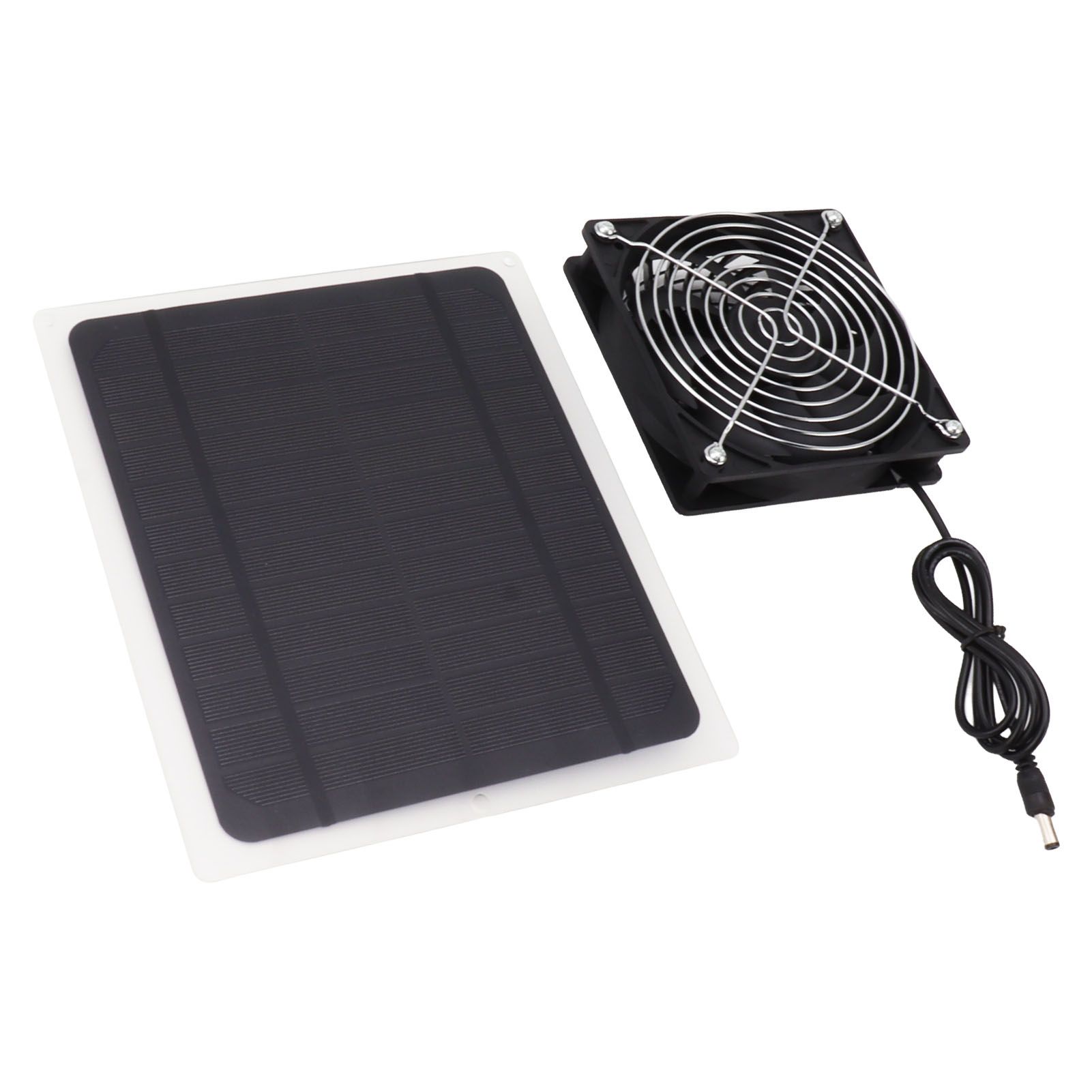 Solar Panel Fan Kit 10W Weatherproof Solar Powered Fan Wall Mounted for Outside Small Chicken Coops Greenhouses Sheds - Image 8