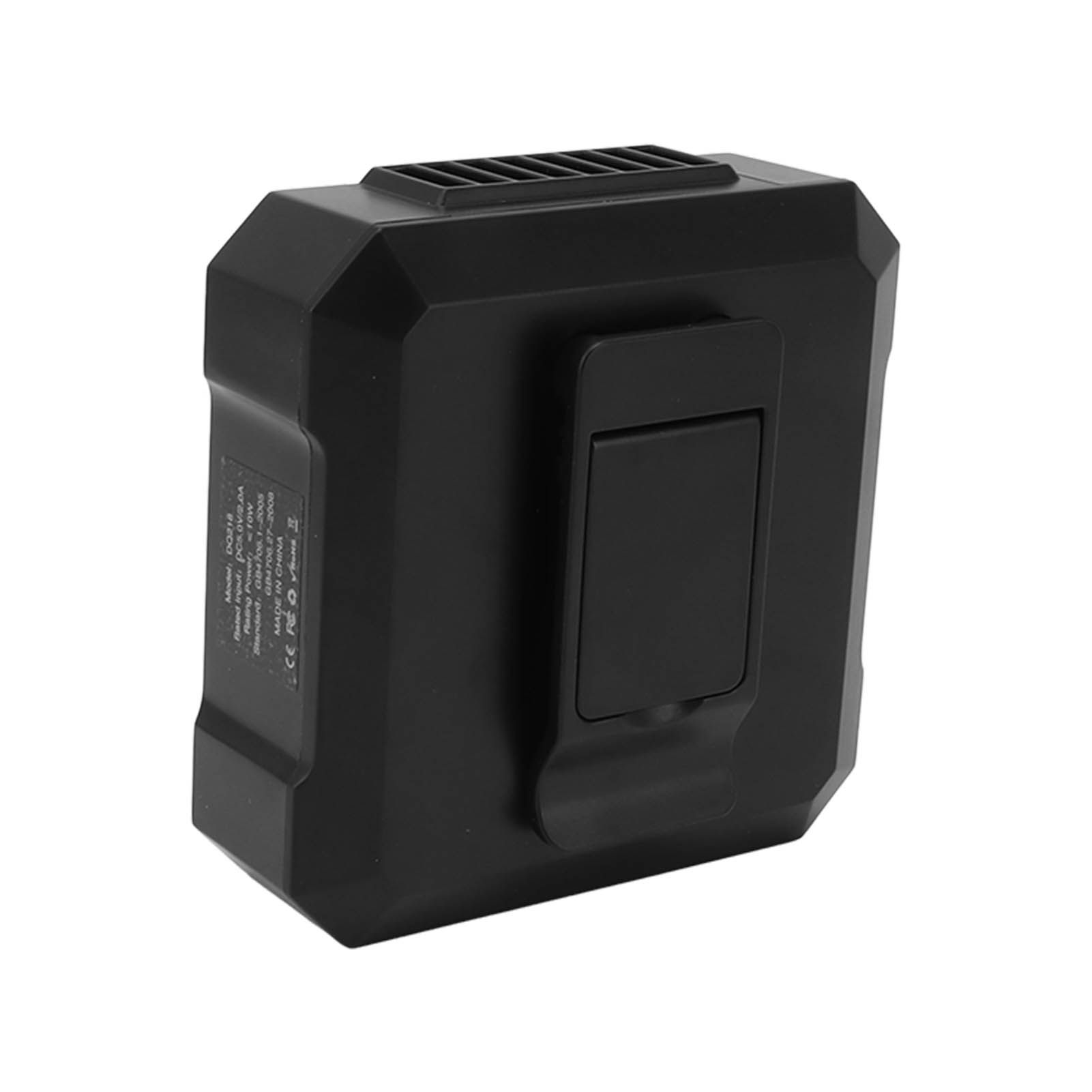 Waist Clip Fan USB Charge 4000mAh Battery 3 Speed Modes White Light ABS Shell Belt Fan for Camping Adventure Travel - Image 5