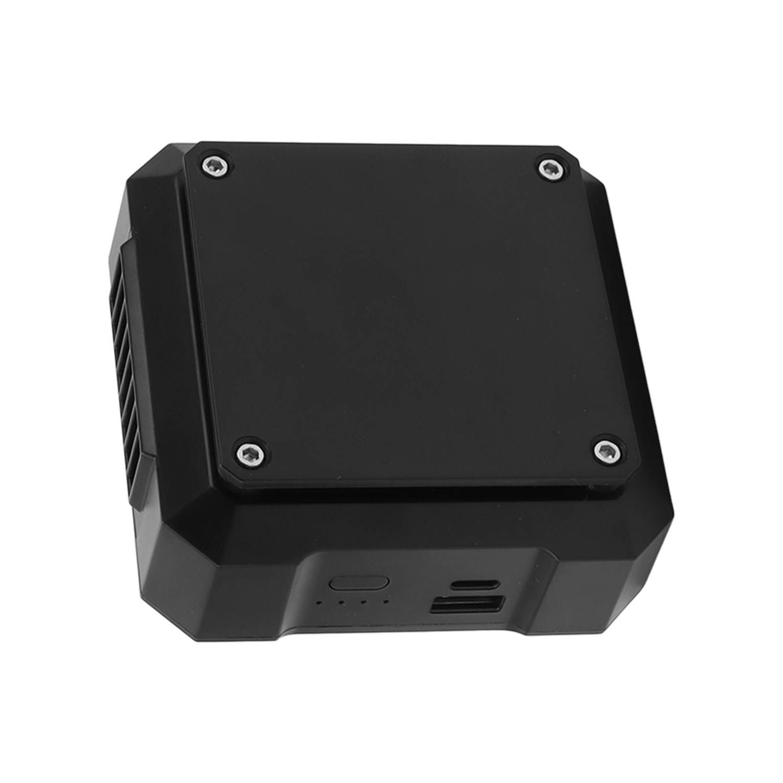 Waist Clip Fan USB Charge 4000mAh Battery 3 Speed Modes White Light ABS Shell Belt Fan for Camping Adventure Travel - Image 8