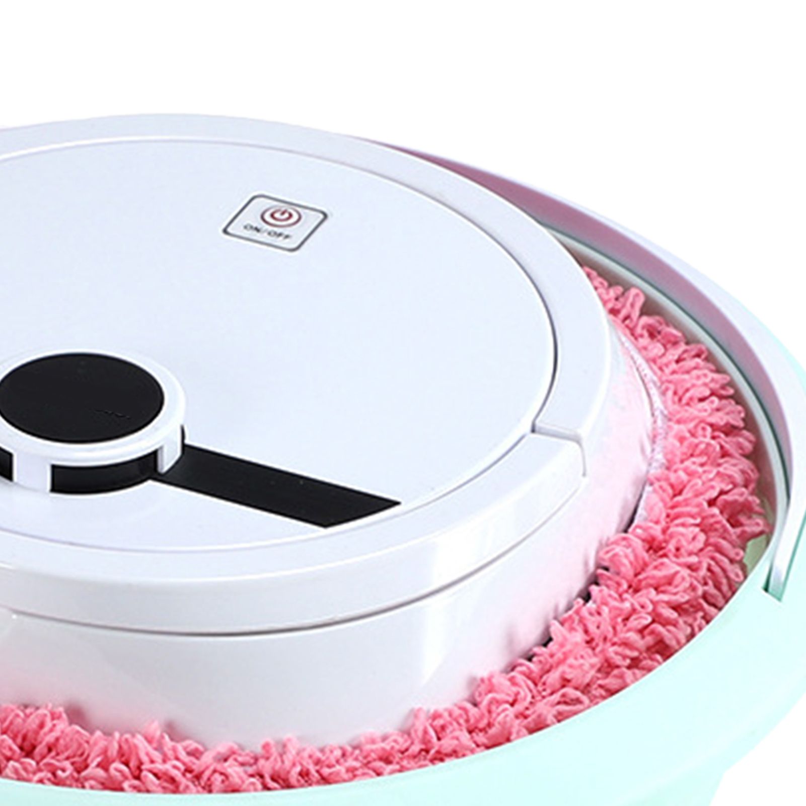 Robot Vacuum Cleaner Strong Suction Wet and Dry Use Rechargeable Robot Mop for Livingroom Bedroom Bathroom White - Image 7