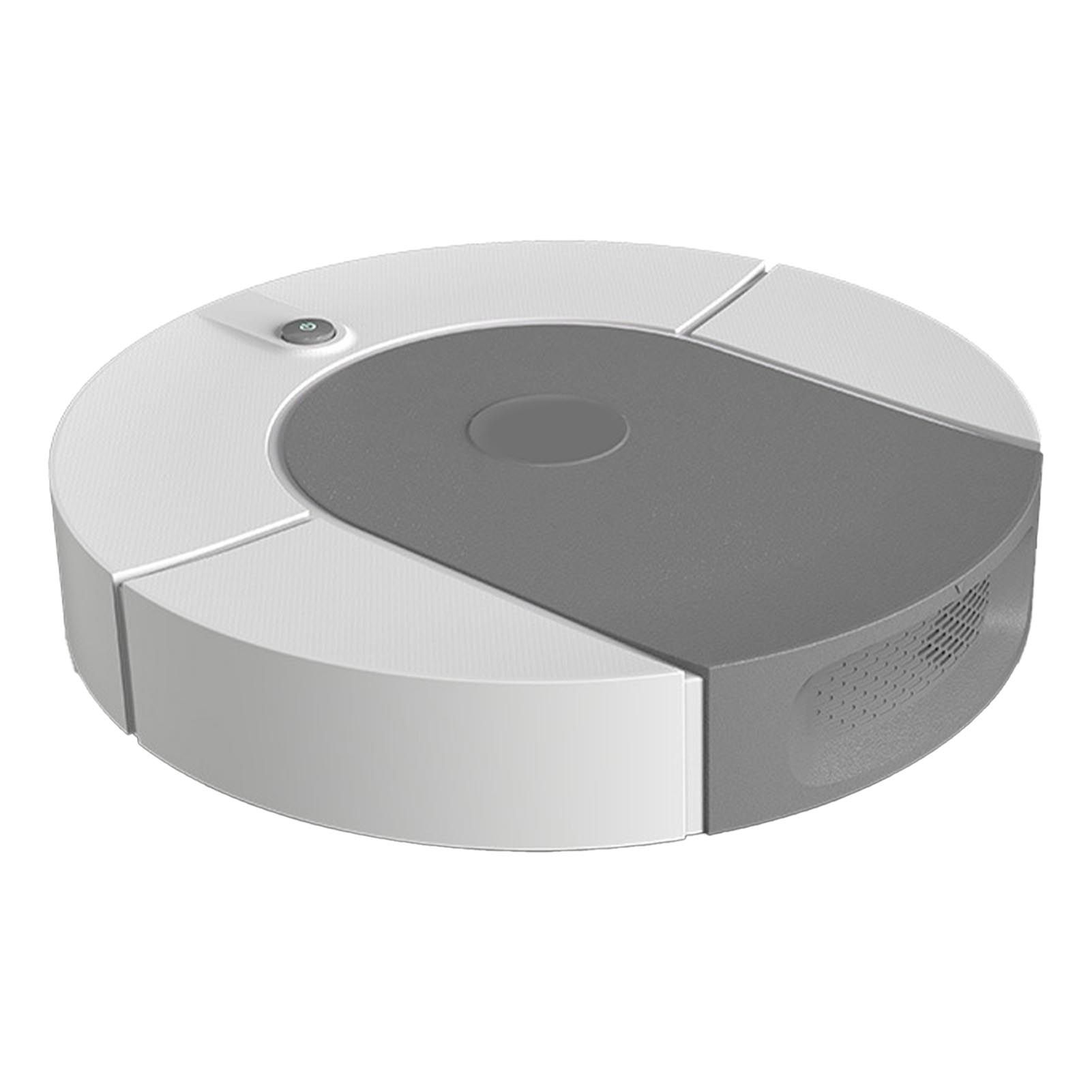 Robot Vacuum Cleaner Strong Suction Automatic USB Rechargeable Sweeping Robot for Ceramic Tiles Hard Floors Grey - Image 2