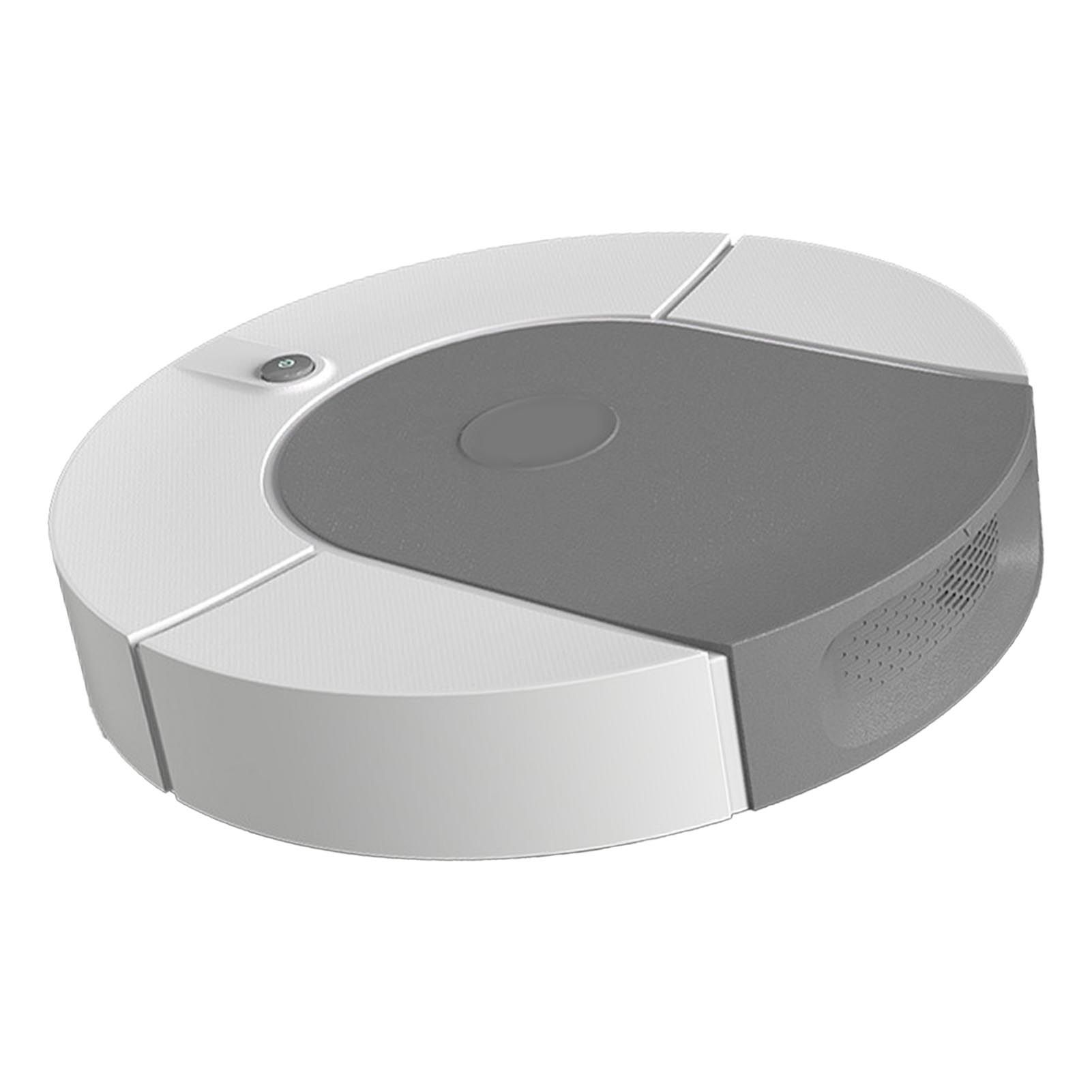 Robot Vacuum Cleaner Strong Suction Automatic USB Rechargeable Sweeping Robot for Ceramic Tiles Hard Floors Grey - Image 4