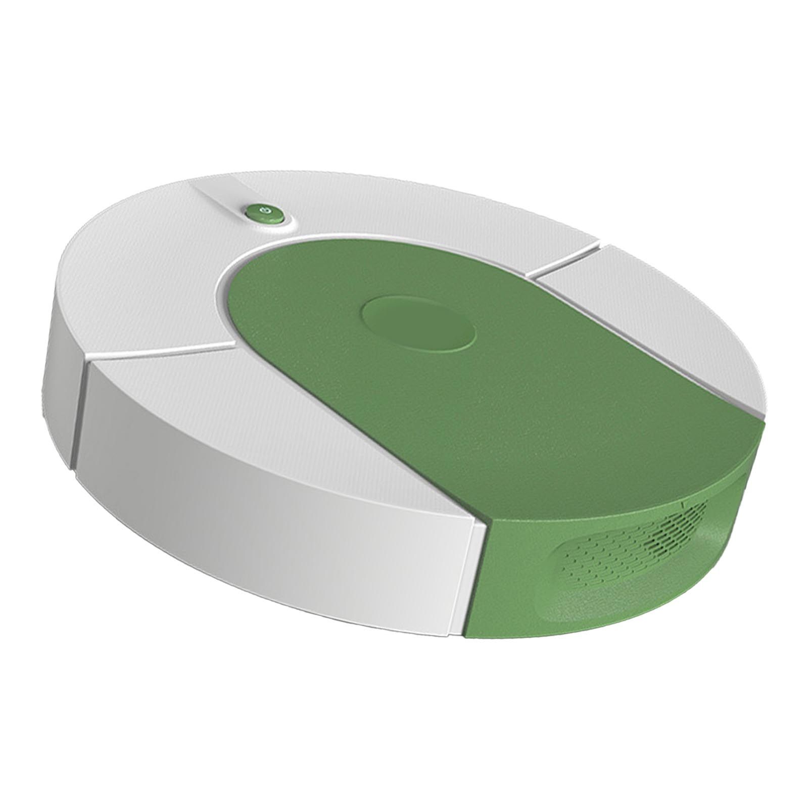 Robot Vacuum Cleaner Strong Suction Automatic USB Rechargeable Sweeping Robot for Ceramic Tiles Hard Floors Green - Image 3