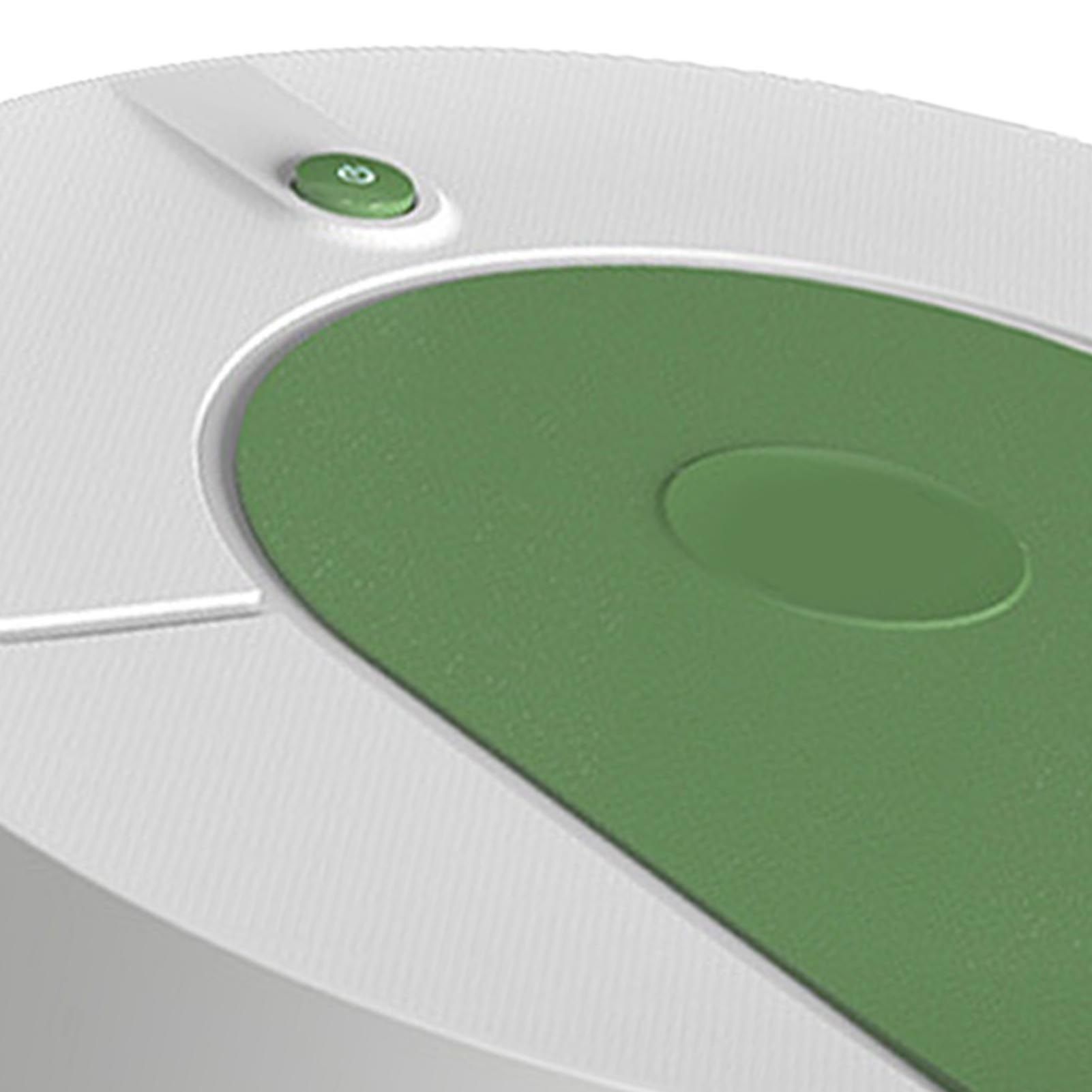 Robot Vacuum Cleaner Strong Suction Automatic USB Rechargeable Sweeping Robot for Ceramic Tiles Hard Floors Green - Image 7