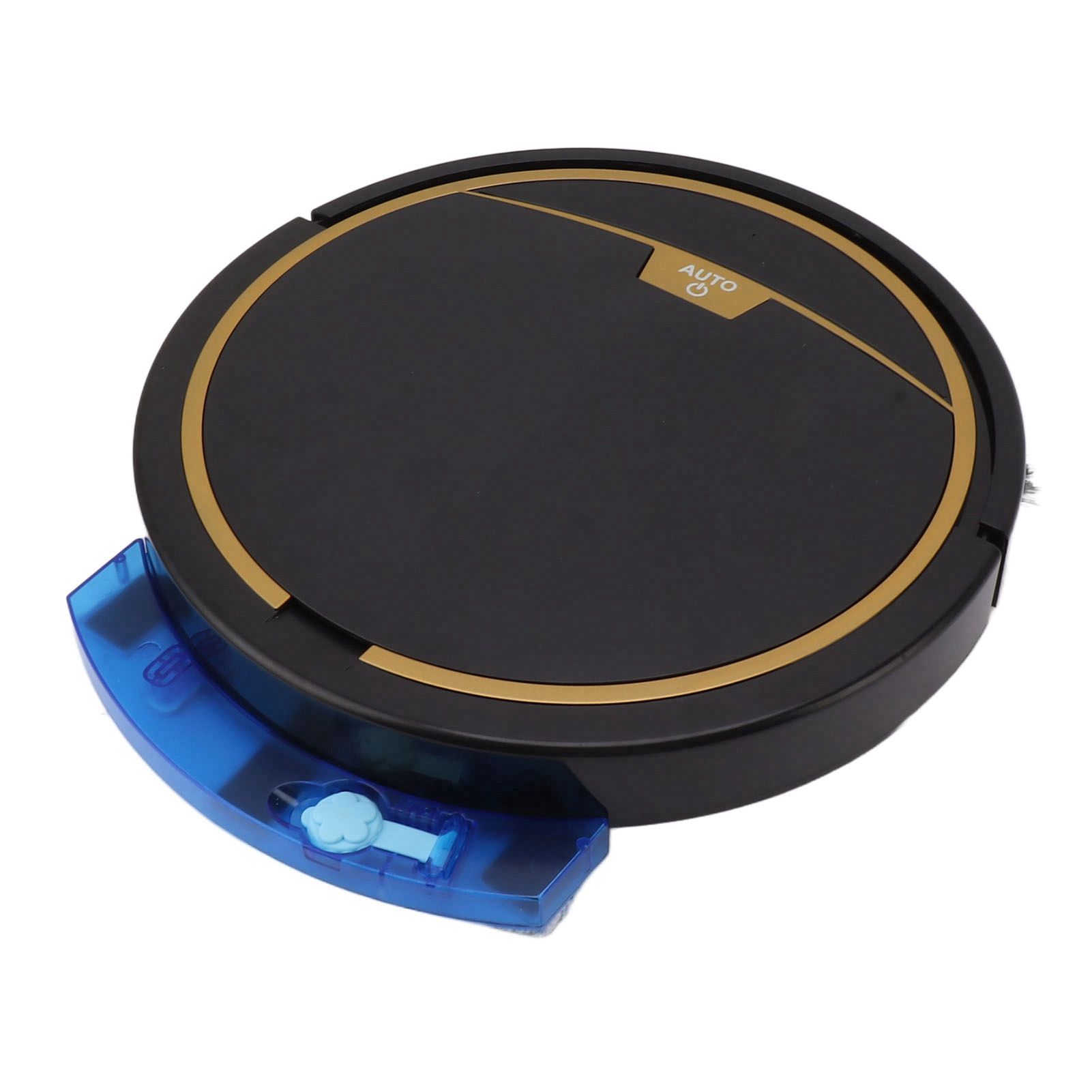 Ultra Thin Fully Automatic Robot Vacuum Cleaner Smart Robotic Vacuum Cleaner for Dust Hair Fluff Black With Water Tank 32x35 cm - Image 3