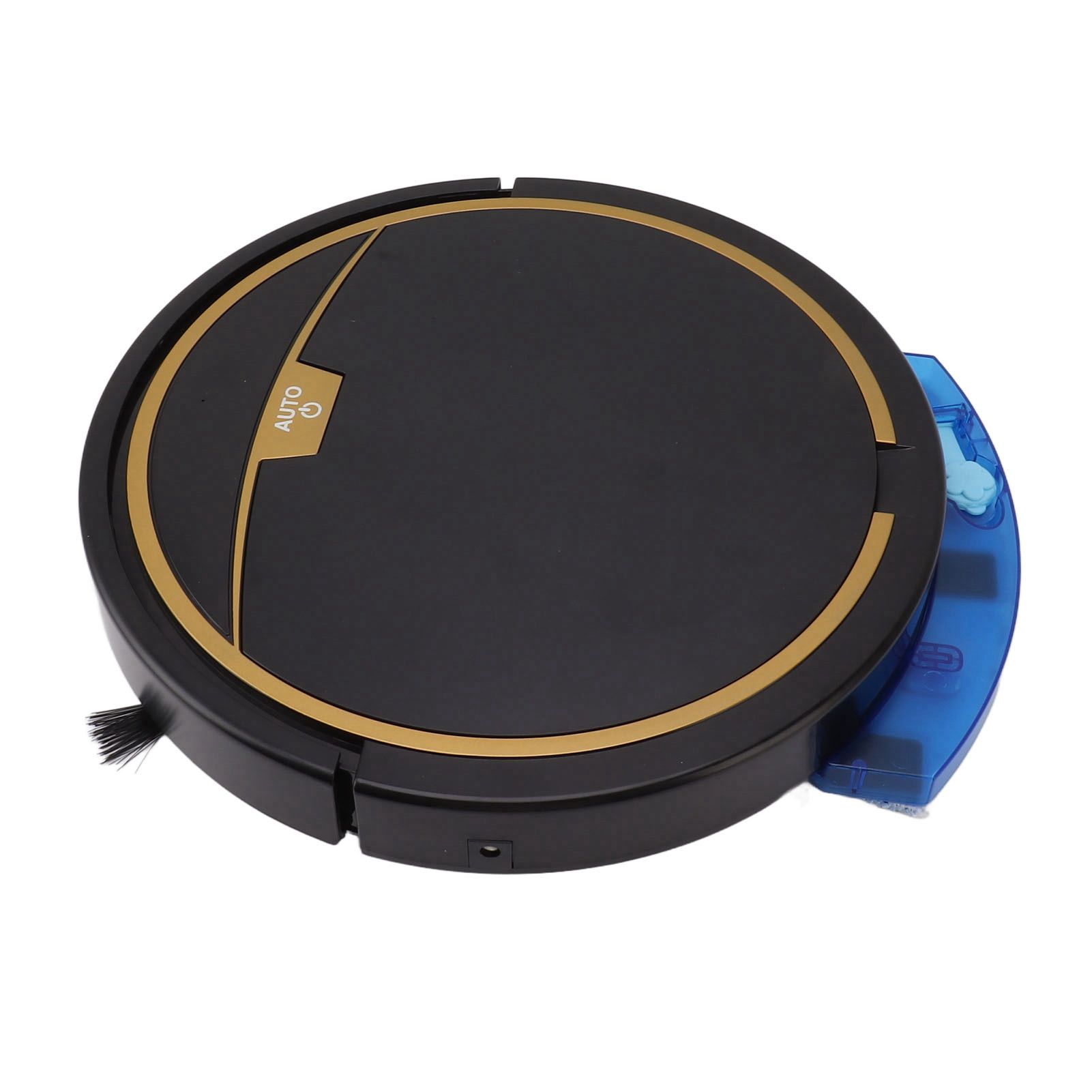 Ultra Thin Fully Automatic Robot Vacuum Cleaner Smart Robotic Vacuum Cleaner for Dust Hair Fluff Black With Water Tank 32x35 cm - Image 4