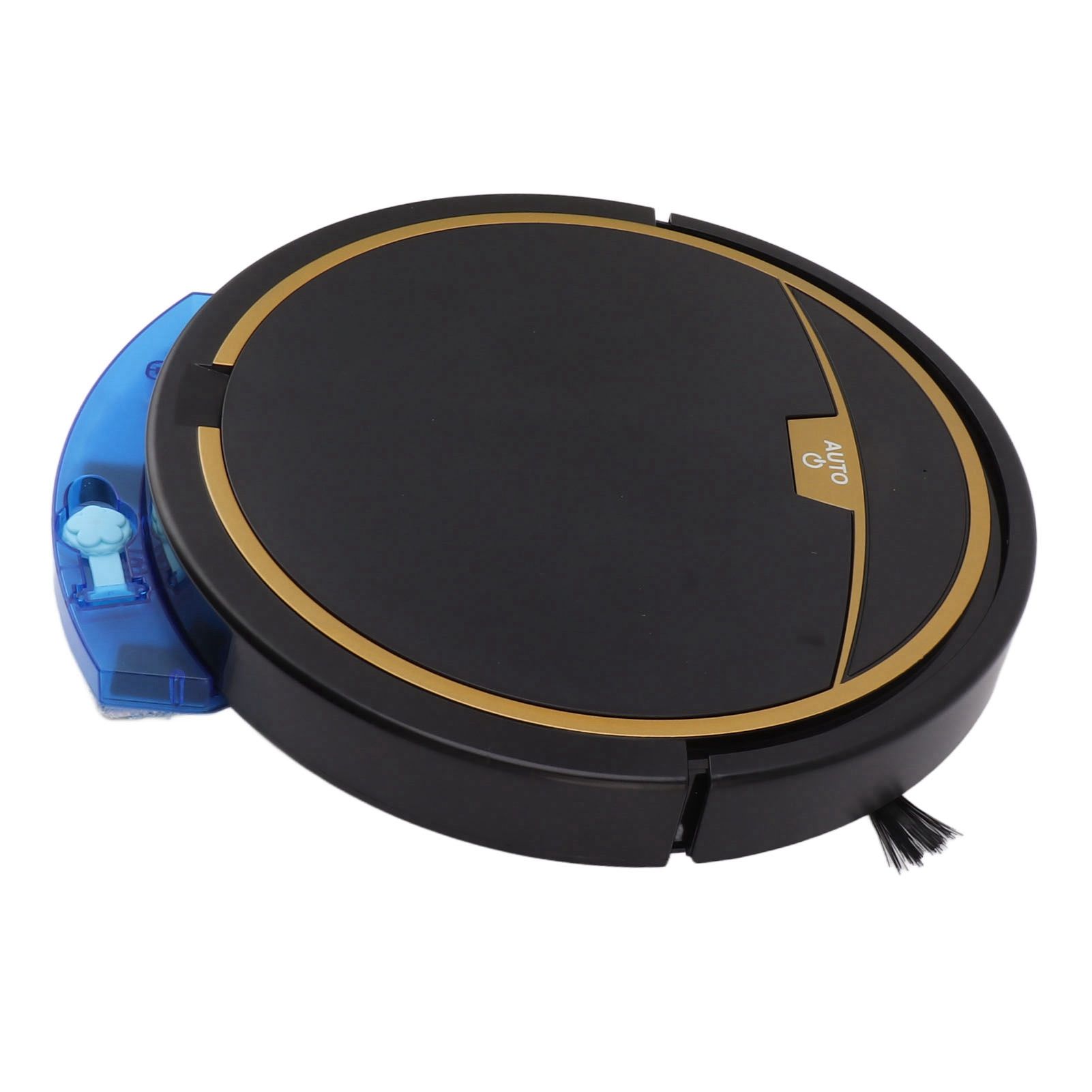 Ultra Thin Fully Automatic Robot Vacuum Cleaner Smart Robotic Vacuum Cleaner for Dust Hair Fluff Black With Water Tank 32x35 cm - Image 5